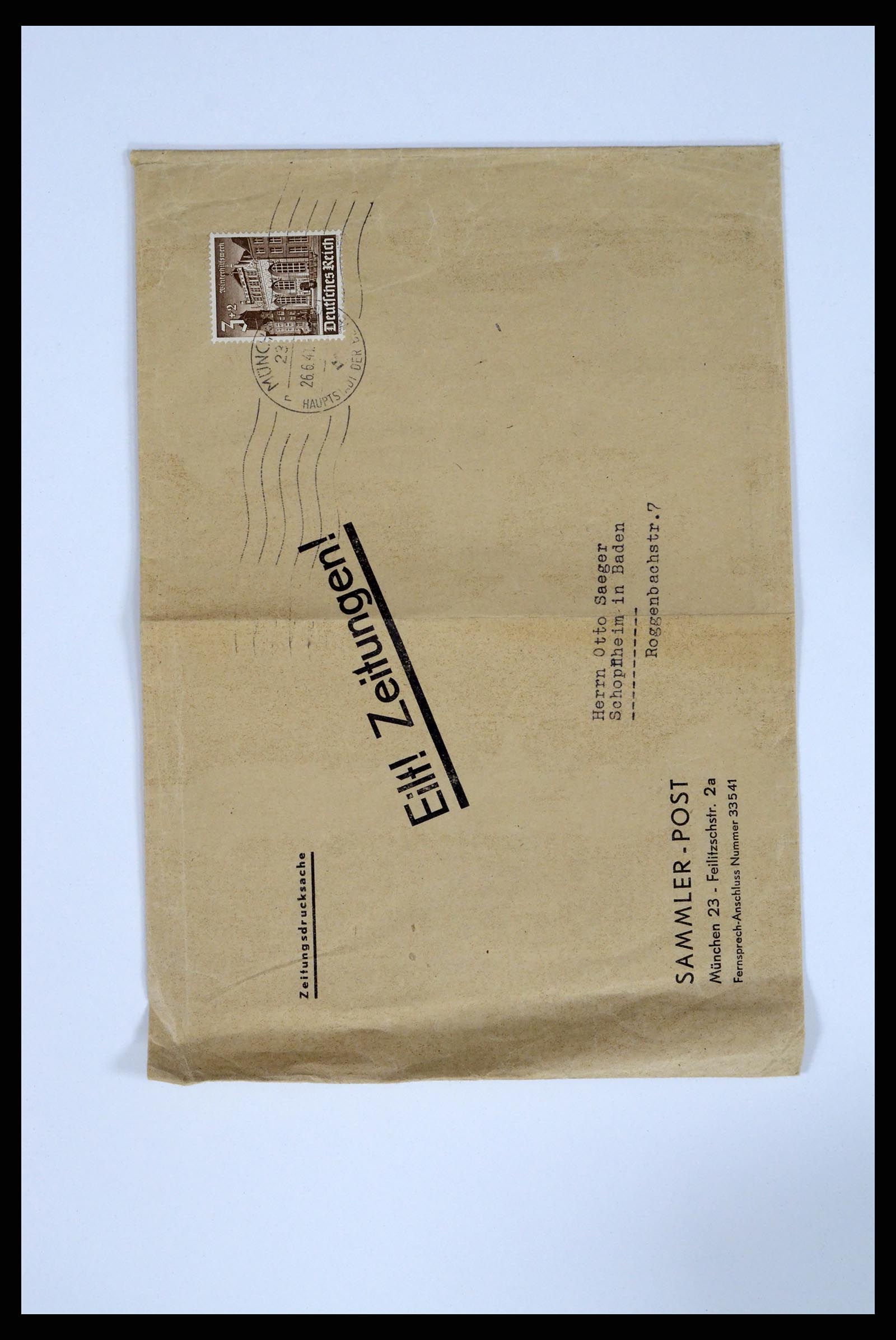 37104 137 - Postzegelverzameling 37104 Duitsland brieven 1900-1960.