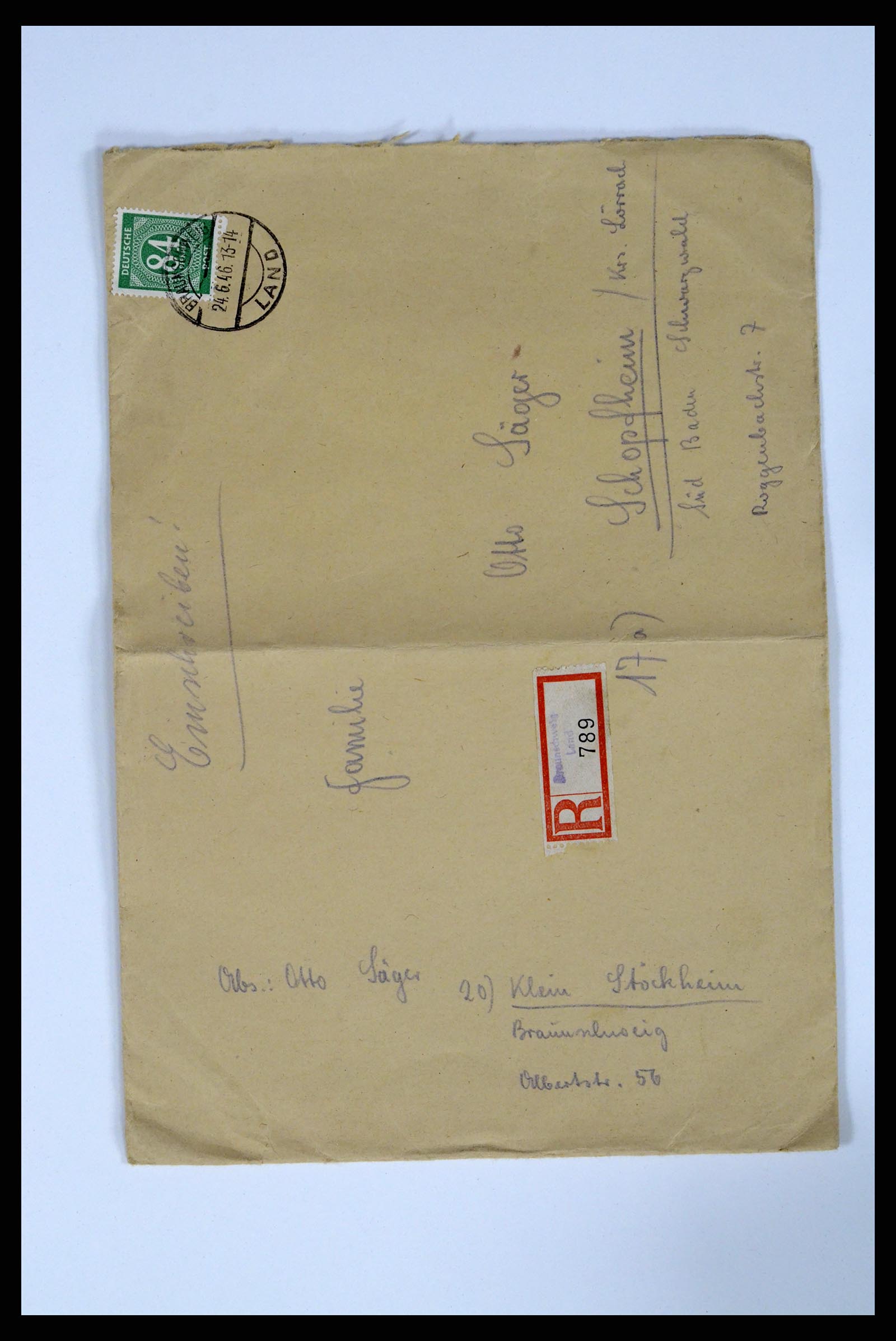 37104 140 - Postzegelverzameling 37104 Duitsland brieven 1900-1960.