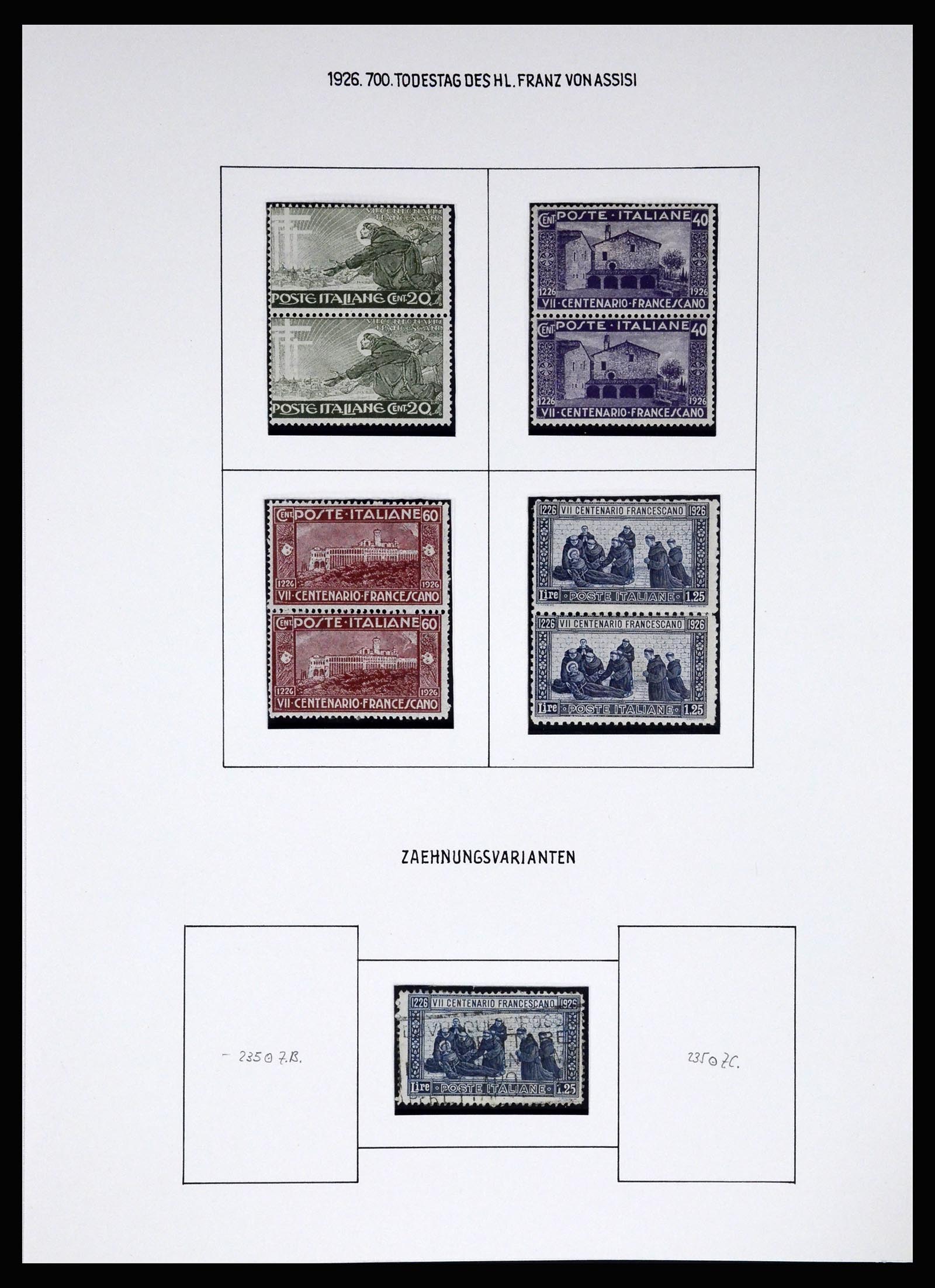 37110 142 - Postzegelverzameling 37110 Italië 1763(!)-1962.