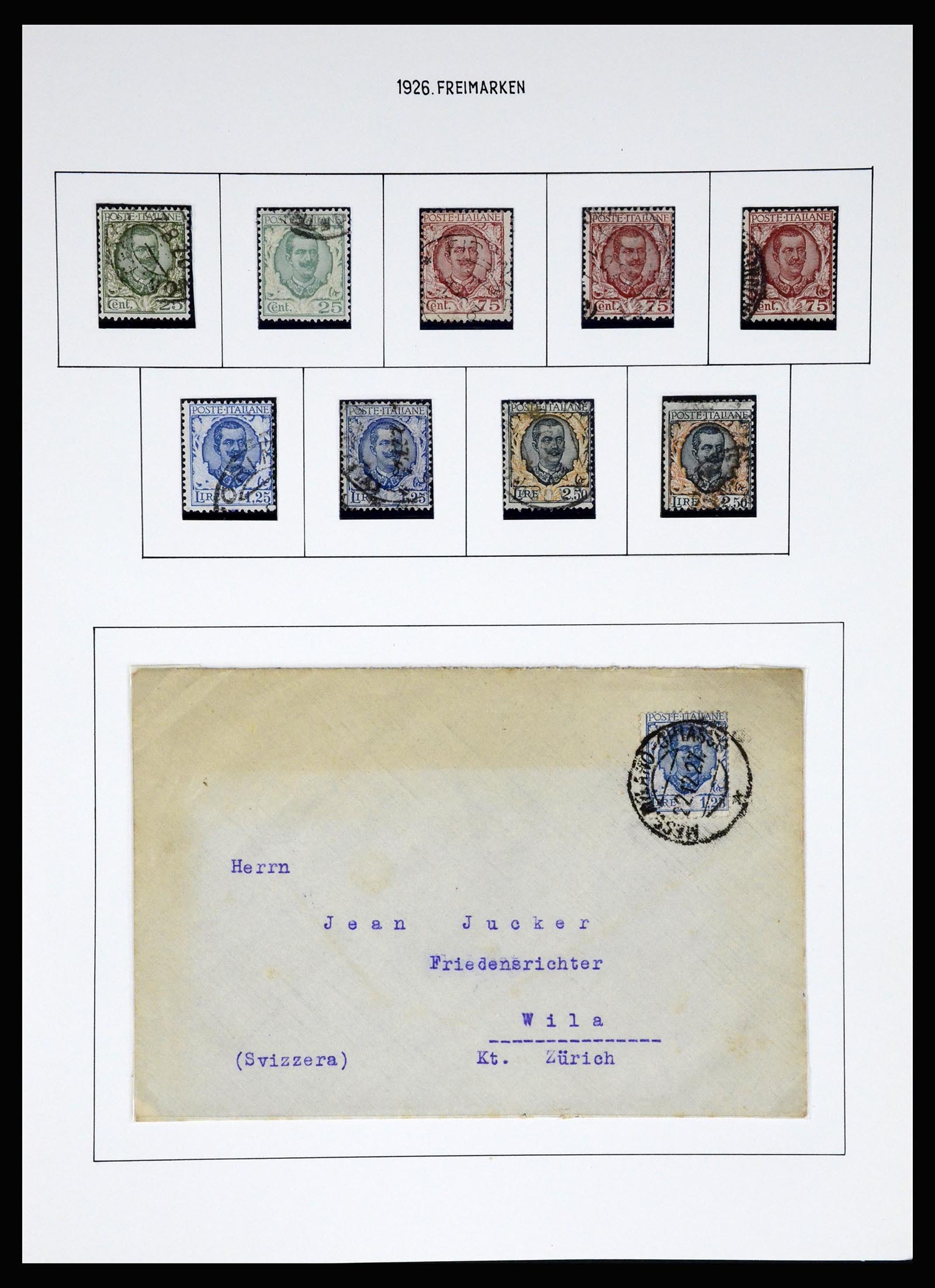37110 146 - Postzegelverzameling 37110 Italië 1763(!)-1962.