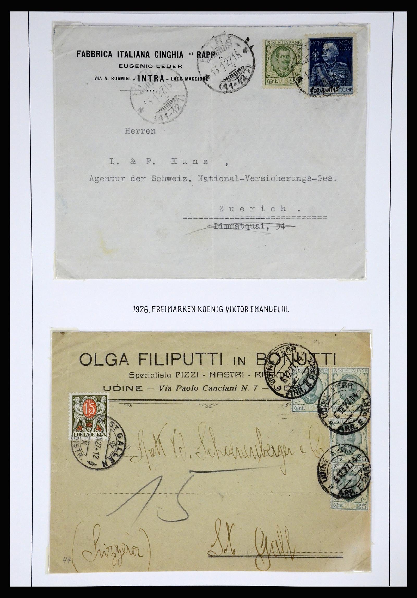 37110 147 - Postzegelverzameling 37110 Italië 1763(!)-1962.