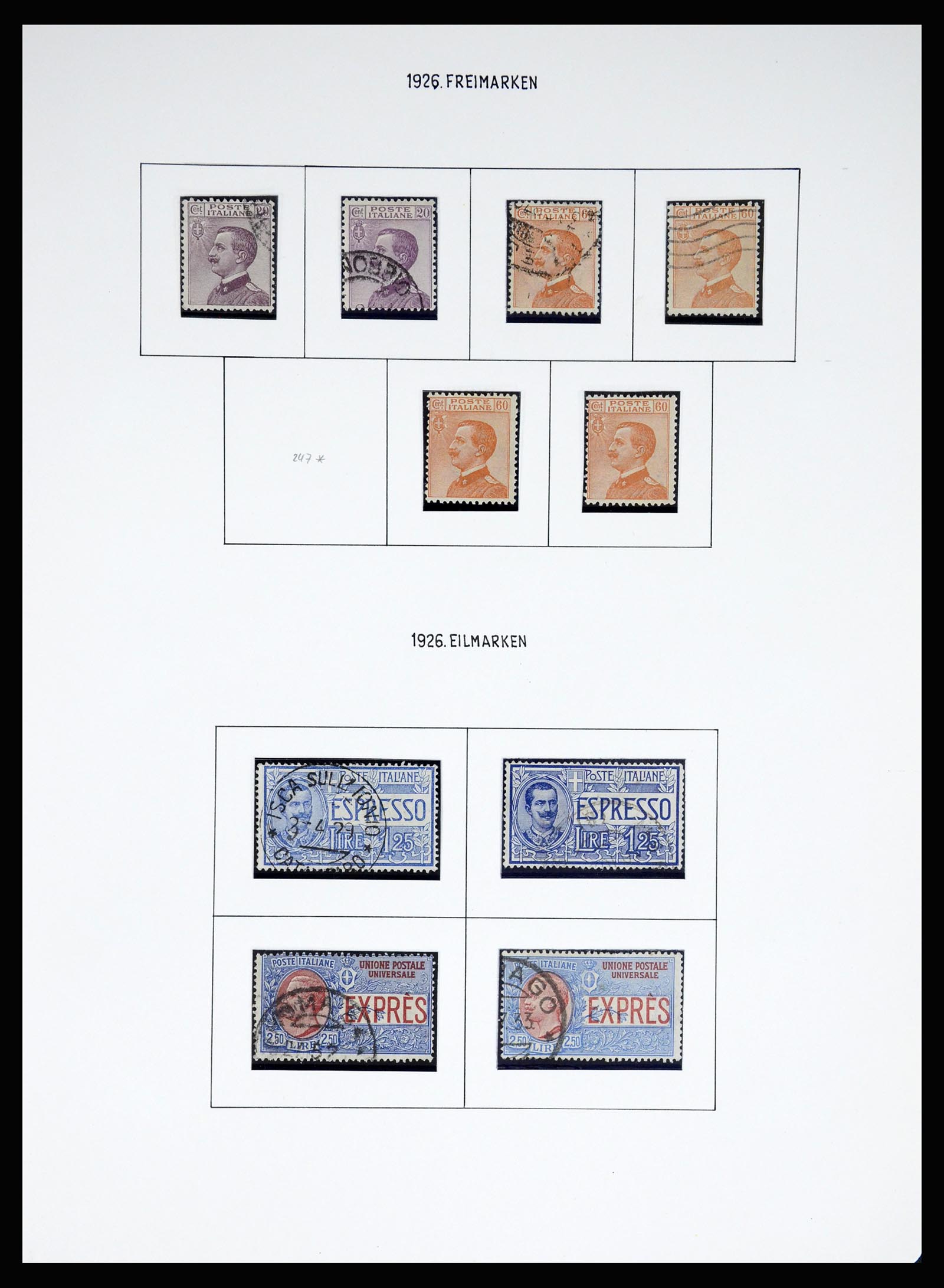 37110 149 - Postzegelverzameling 37110 Italië 1763(!)-1962.