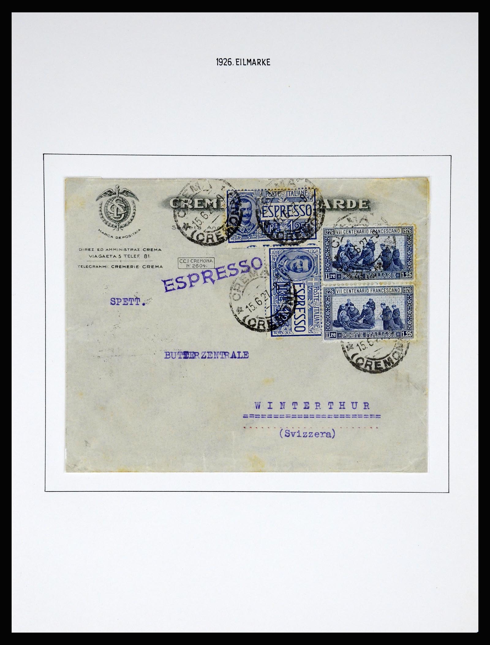 37110 150 - Postzegelverzameling 37110 Italië 1763(!)-1962.