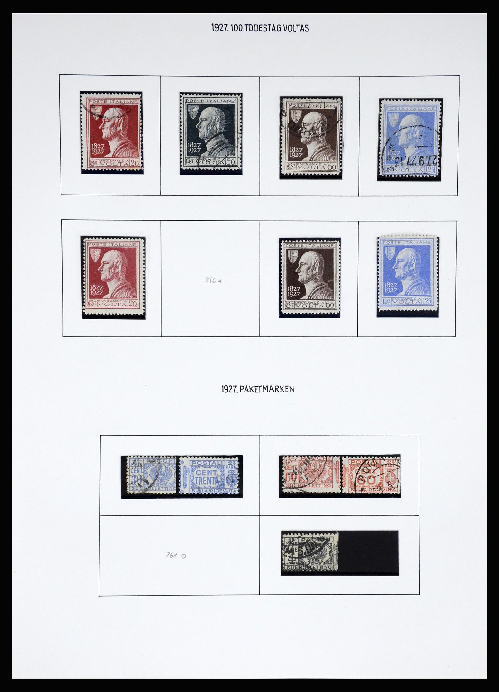 37110 153 - Postzegelverzameling 37110 Italië 1763(!)-1962.