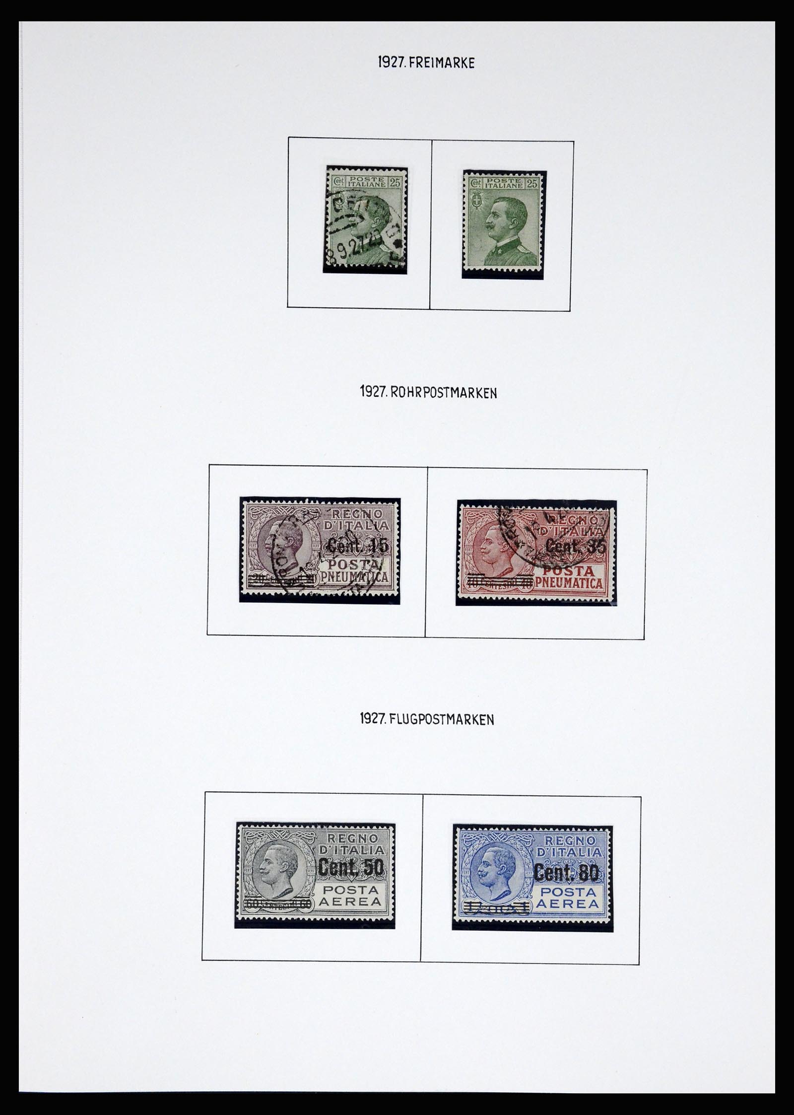 37110 156 - Postzegelverzameling 37110 Italië 1763(!)-1962.