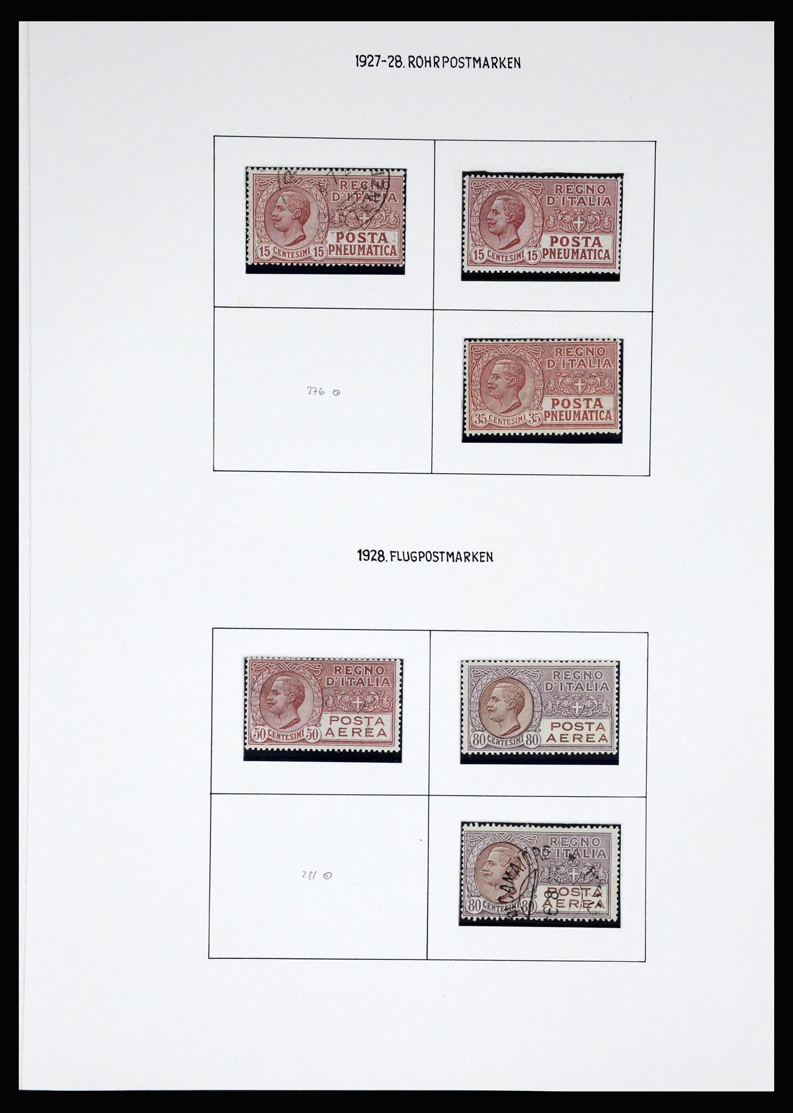 37110 157 - Postzegelverzameling 37110 Italië 1763(!)-1962.
