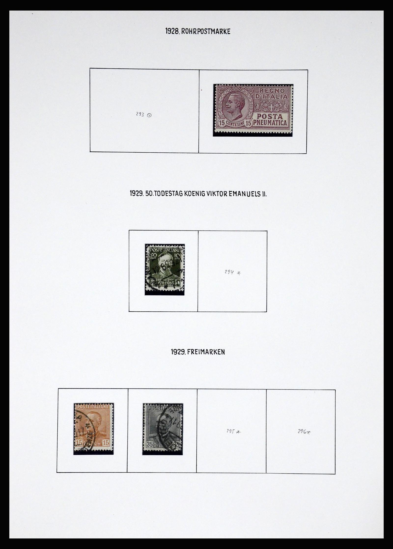 37110 162 - Postzegelverzameling 37110 Italië 1763(!)-1962.