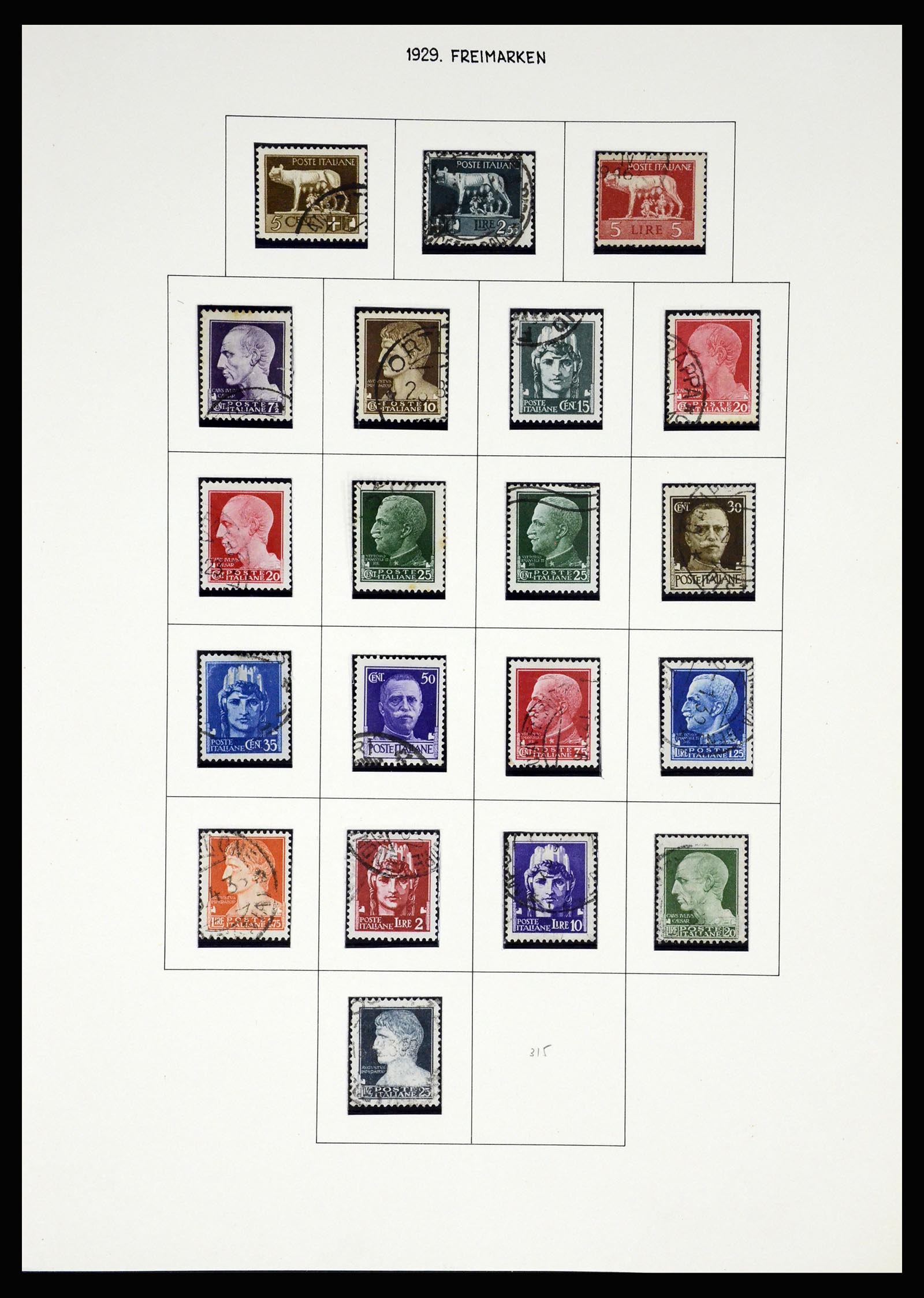 37110 163 - Postzegelverzameling 37110 Italië 1763(!)-1962.
