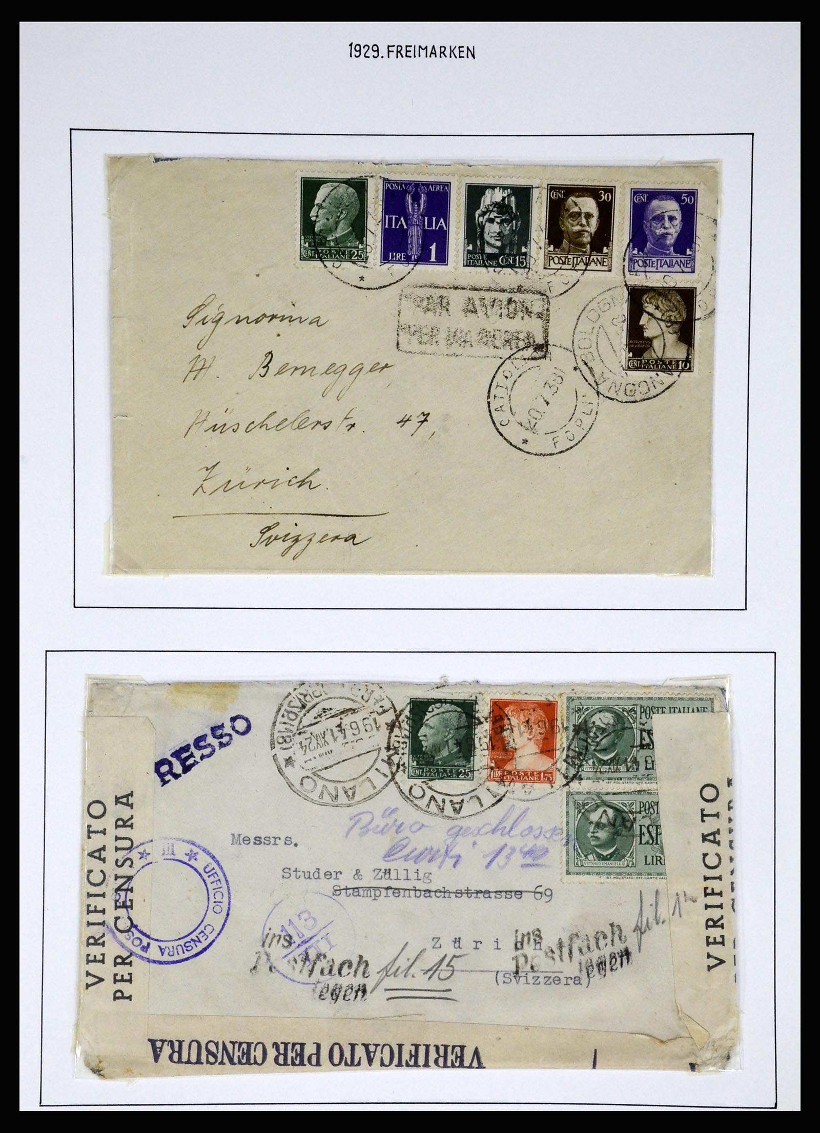 37110 165 - Postzegelverzameling 37110 Italië 1763(!)-1962.