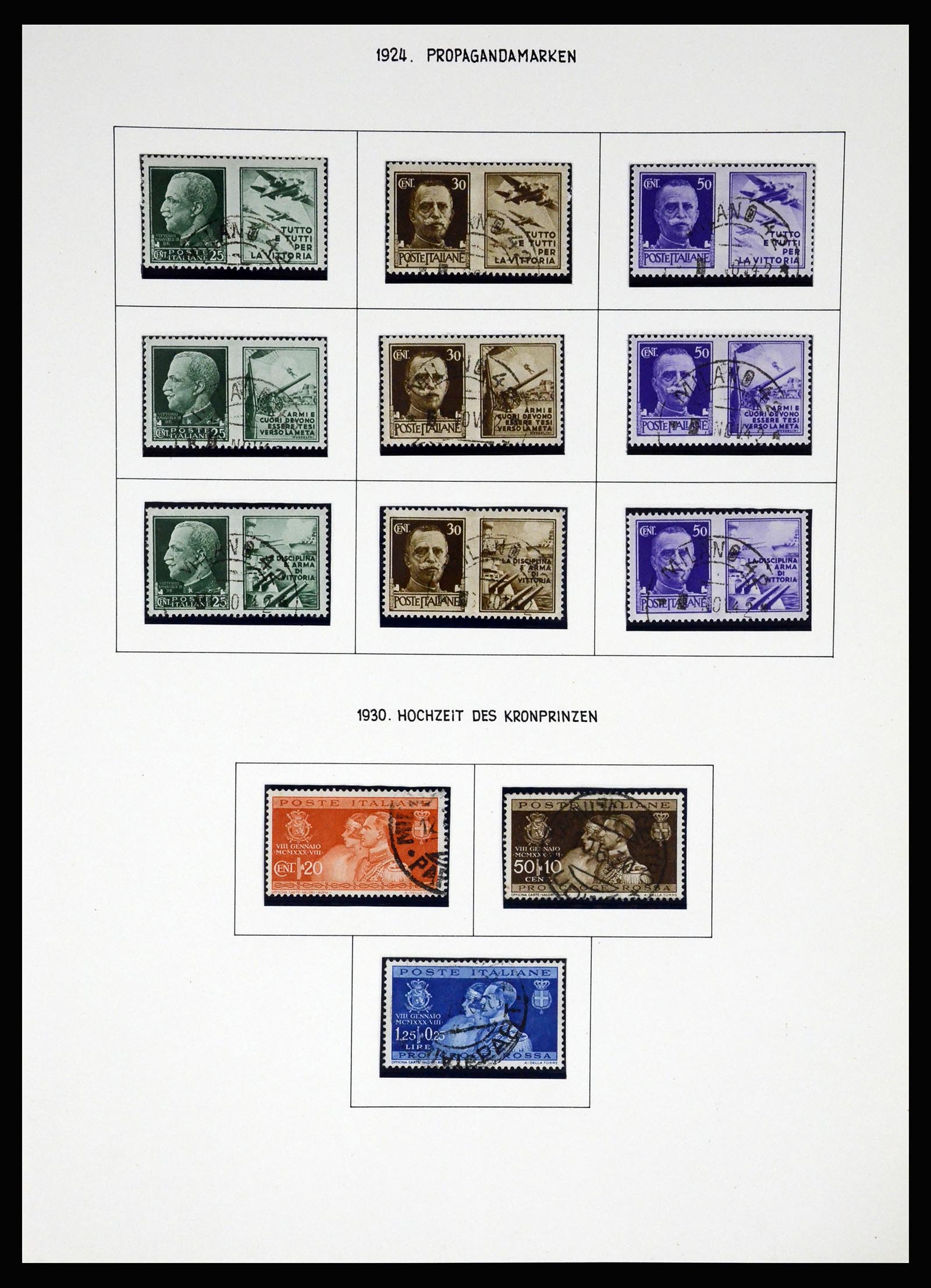 37110 169 - Postzegelverzameling 37110 Italië 1763(!)-1962.