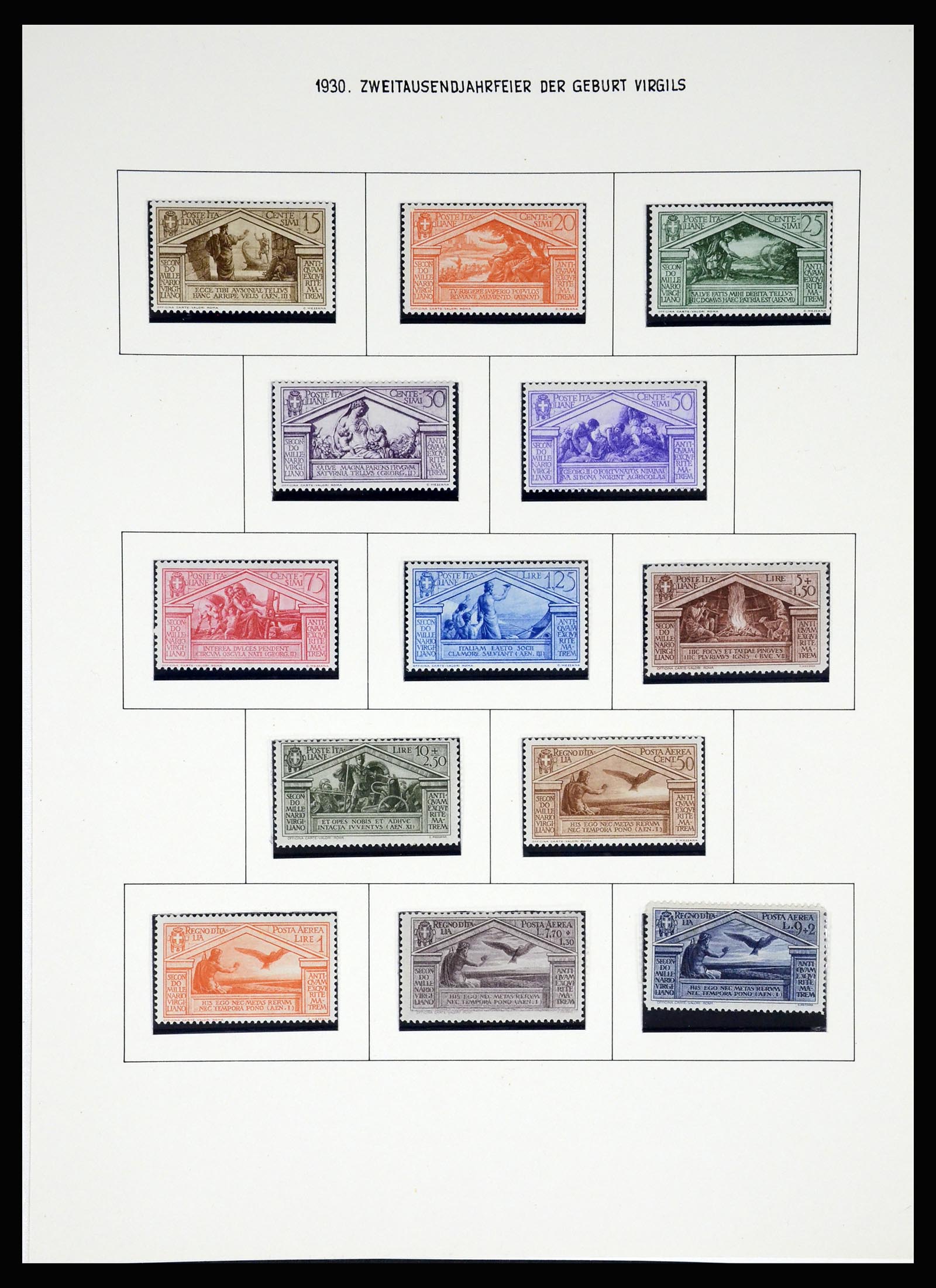 37110 174 - Postzegelverzameling 37110 Italië 1763(!)-1962.