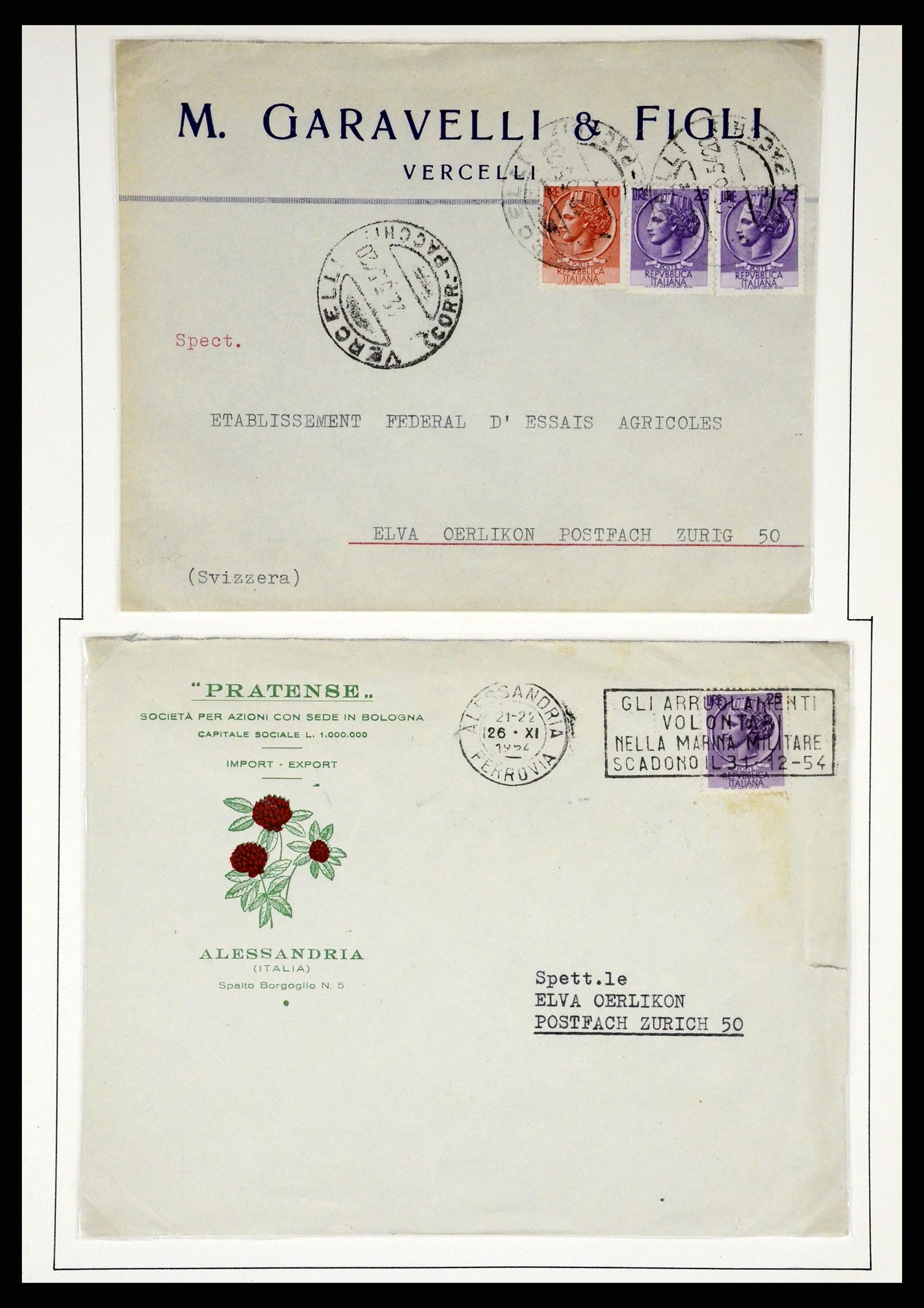 37110 347 - Postzegelverzameling 37110 Italië 1763(!)-1962.