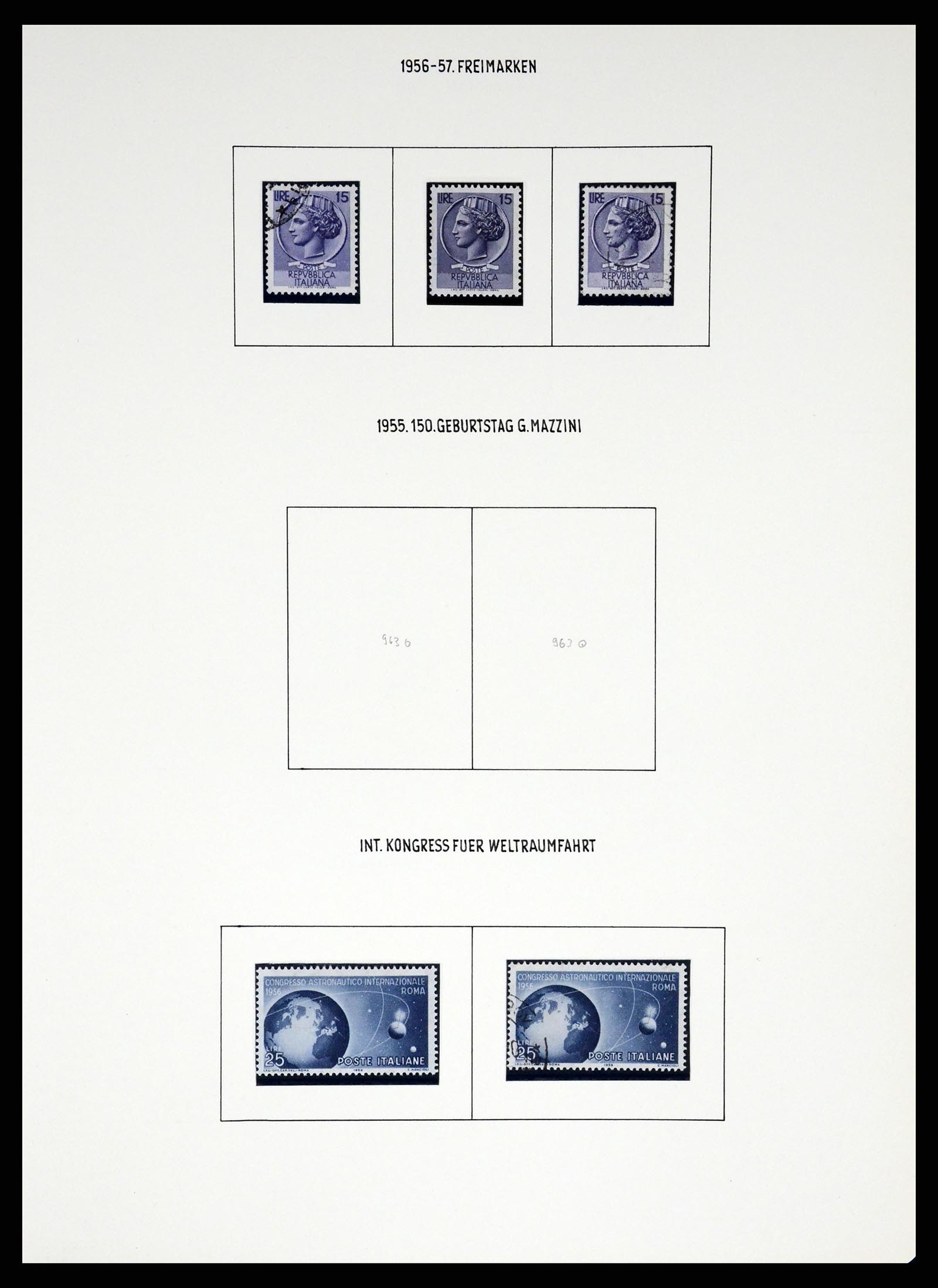 37110 377 - Postzegelverzameling 37110 Italië 1763(!)-1962.