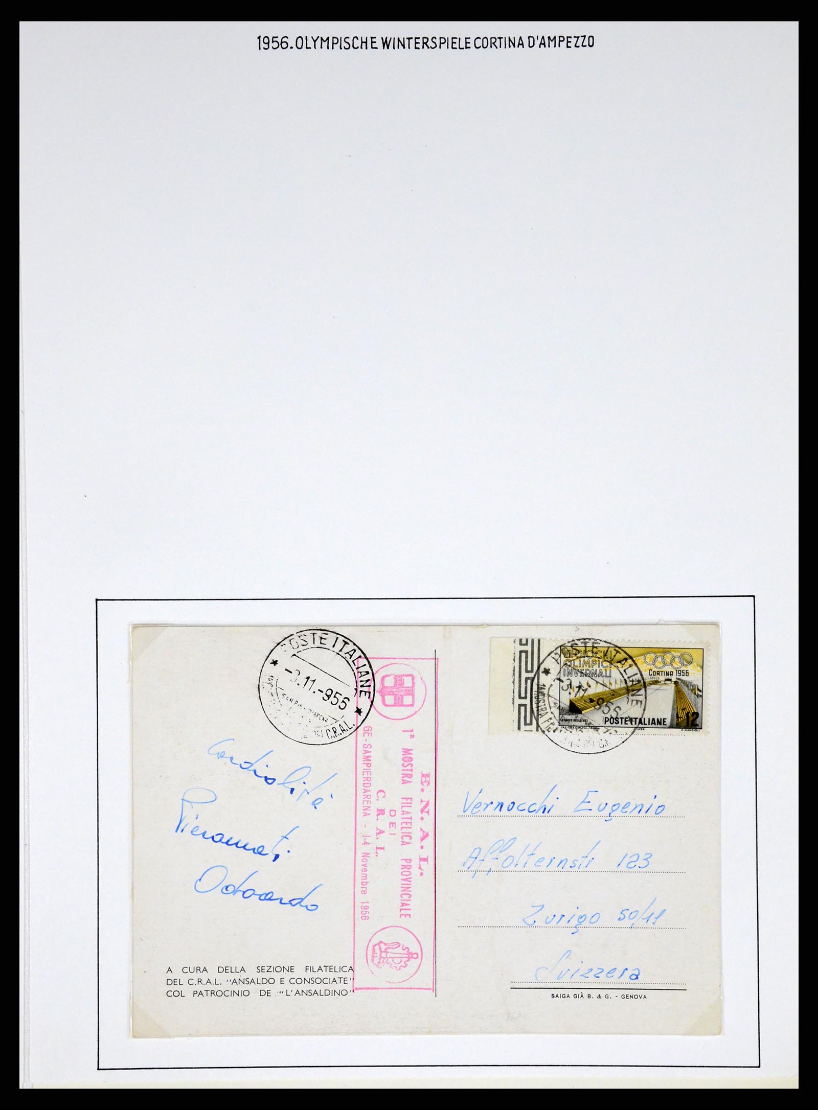 37110 382 - Postzegelverzameling 37110 Italië 1763(!)-1962.