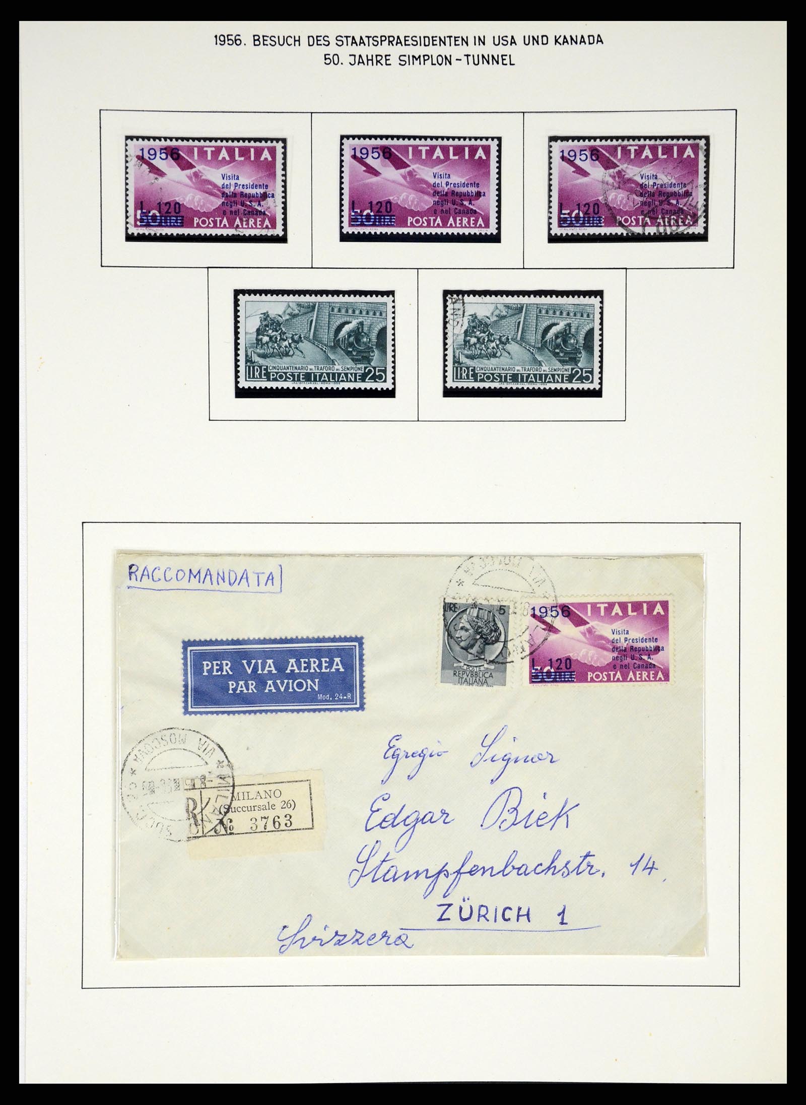 37110 383 - Postzegelverzameling 37110 Italië 1763(!)-1962.