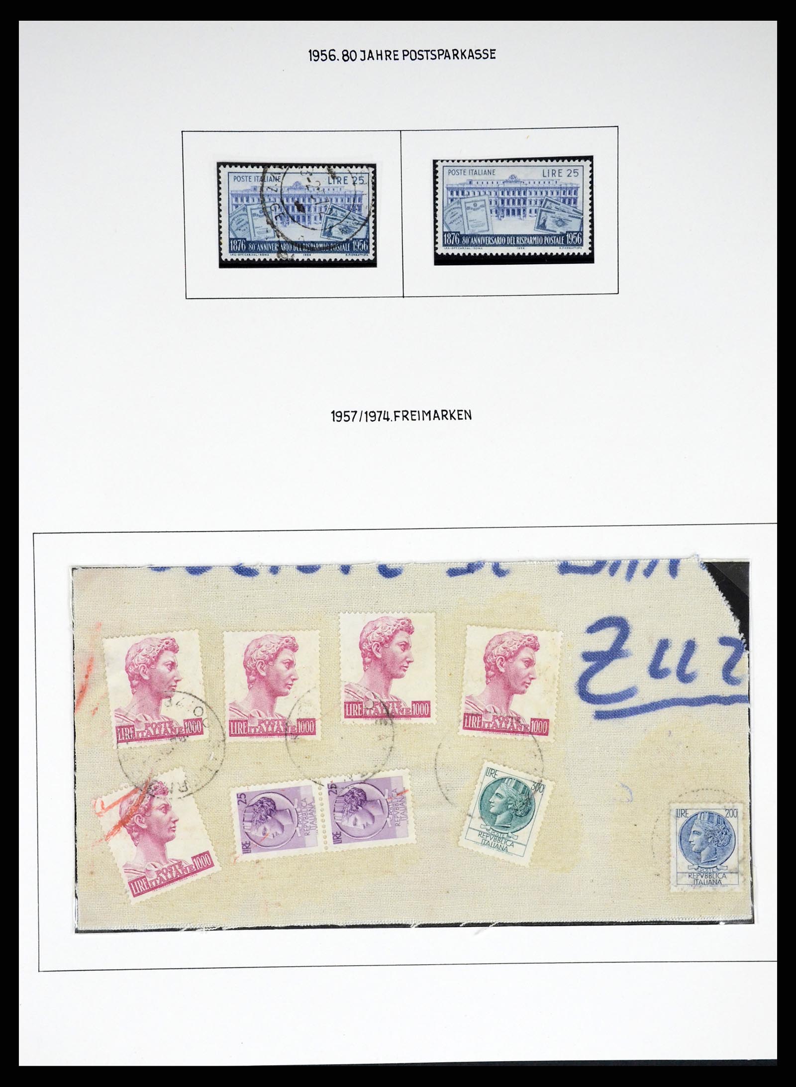 37110 392 - Postzegelverzameling 37110 Italië 1763(!)-1962.