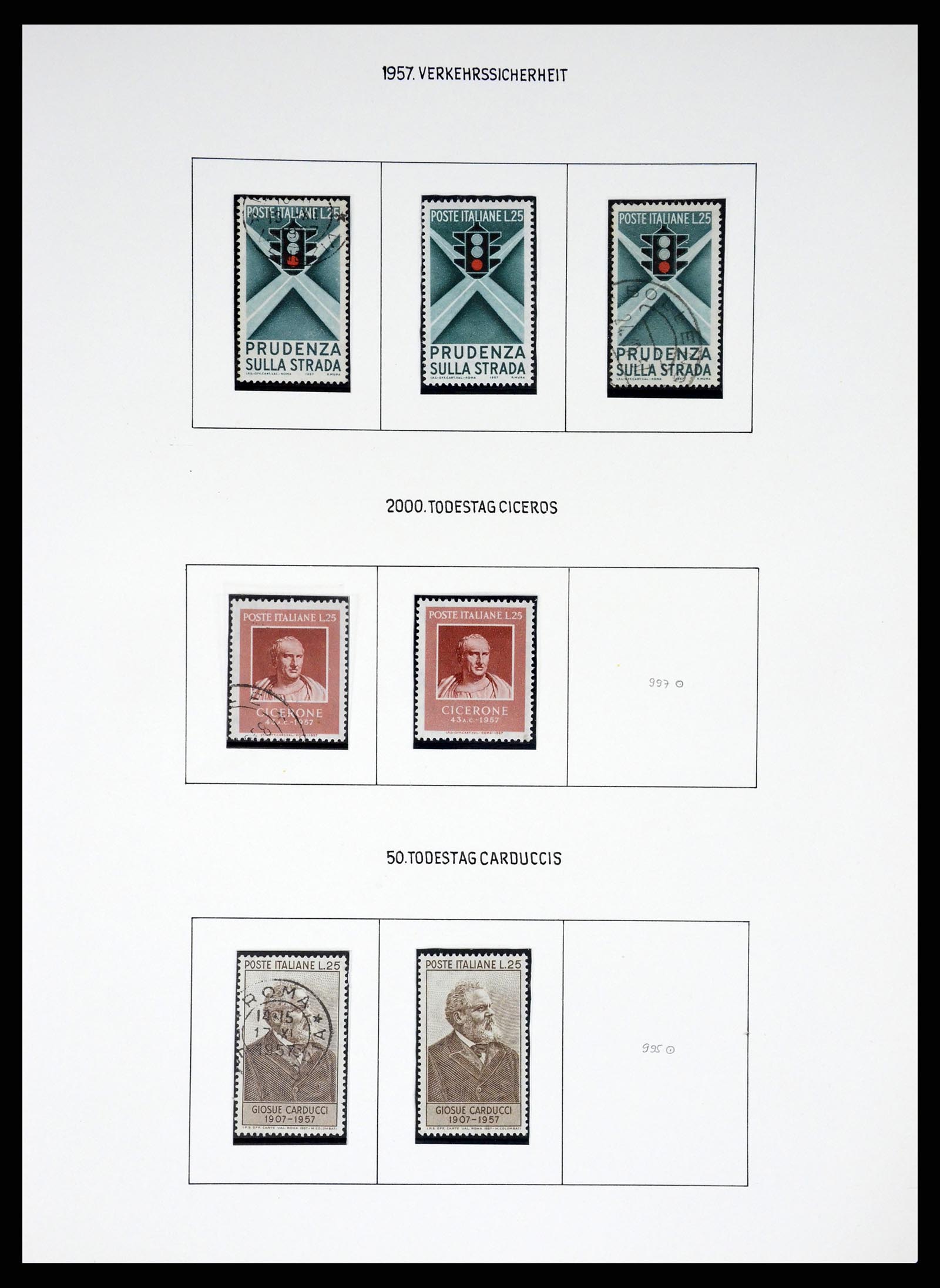 37110 395 - Postzegelverzameling 37110 Italië 1763(!)-1962.