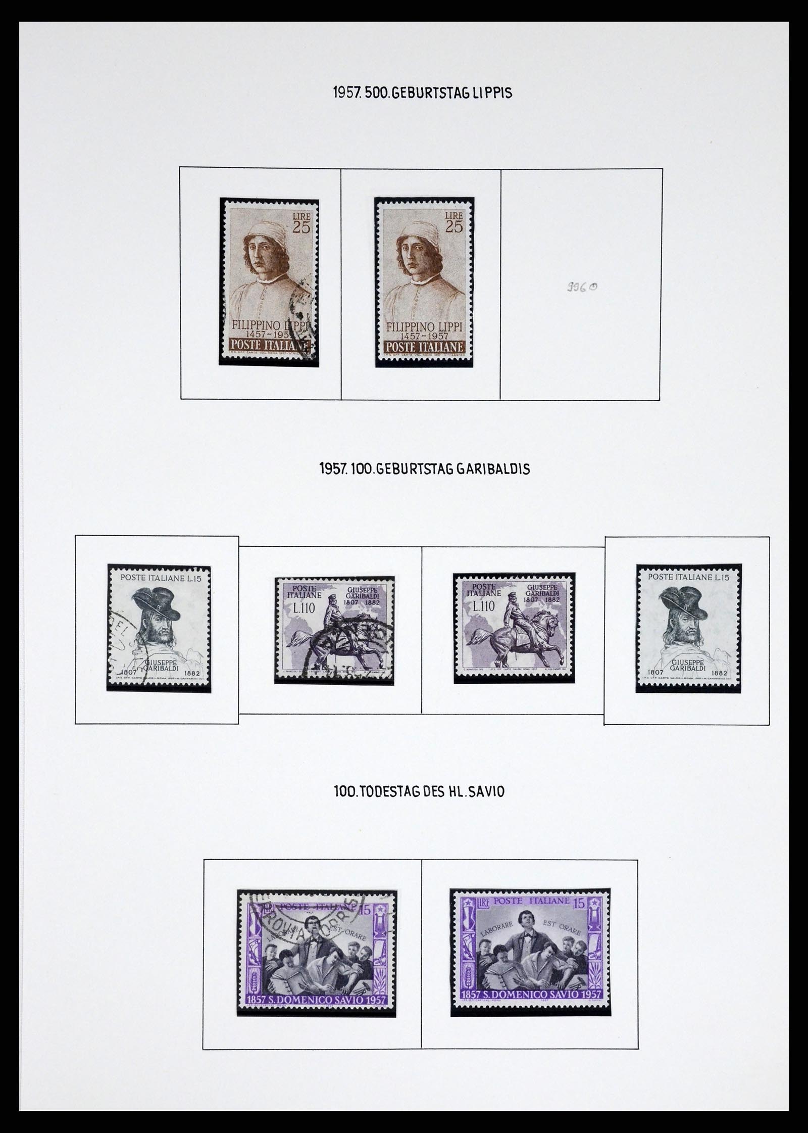 37110 397 - Postzegelverzameling 37110 Italië 1763(!)-1962.
