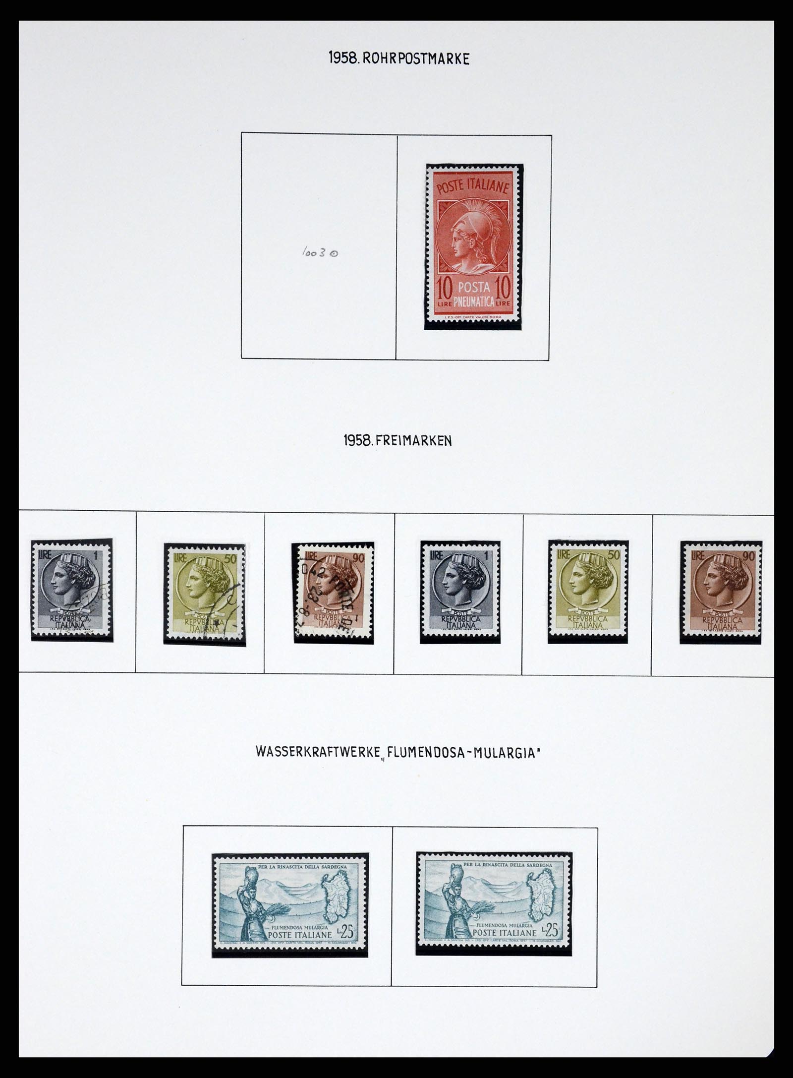 37110 400 - Postzegelverzameling 37110 Italië 1763(!)-1962.