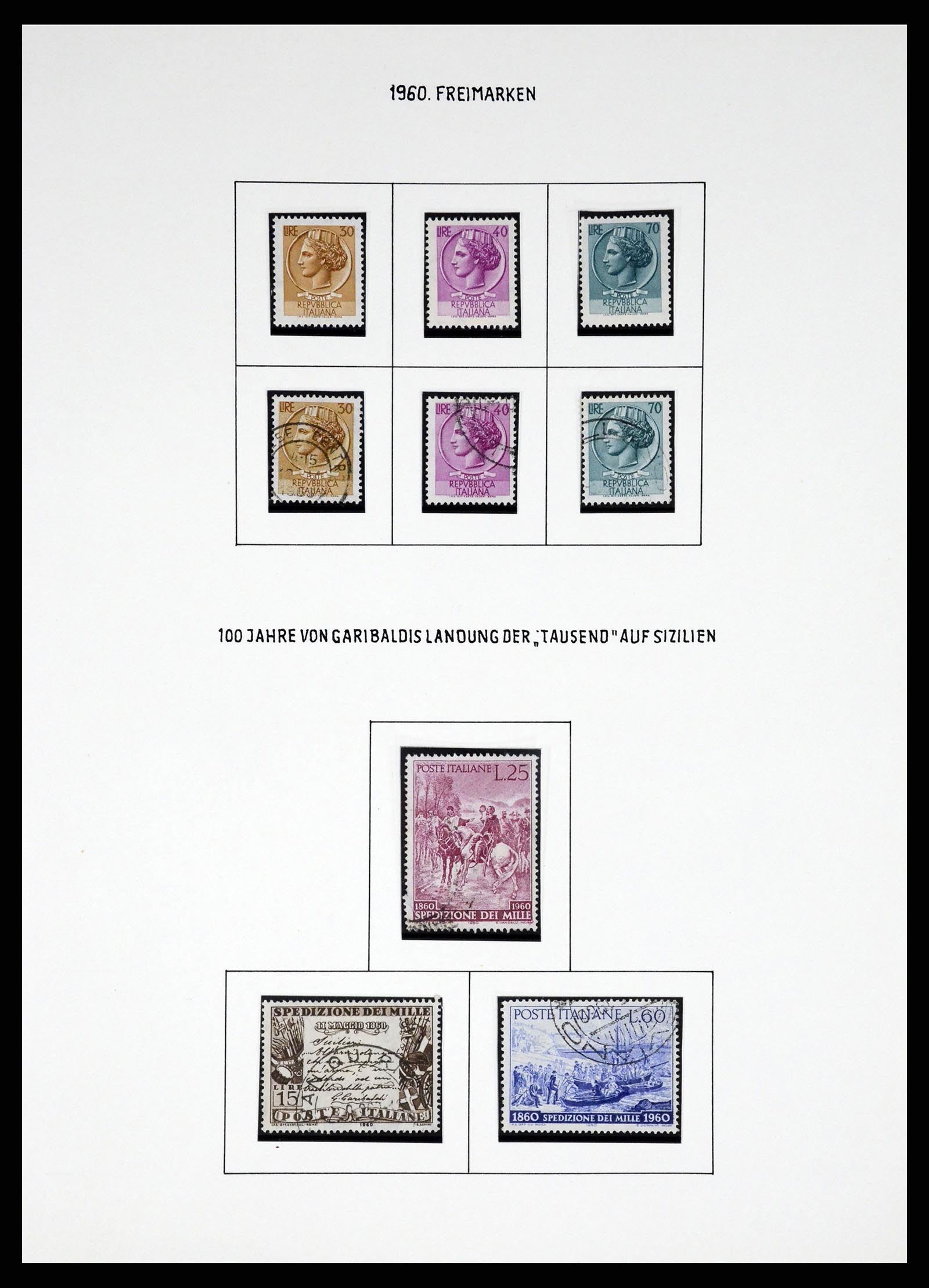 37110 422 - Postzegelverzameling 37110 Italië 1763(!)-1962.