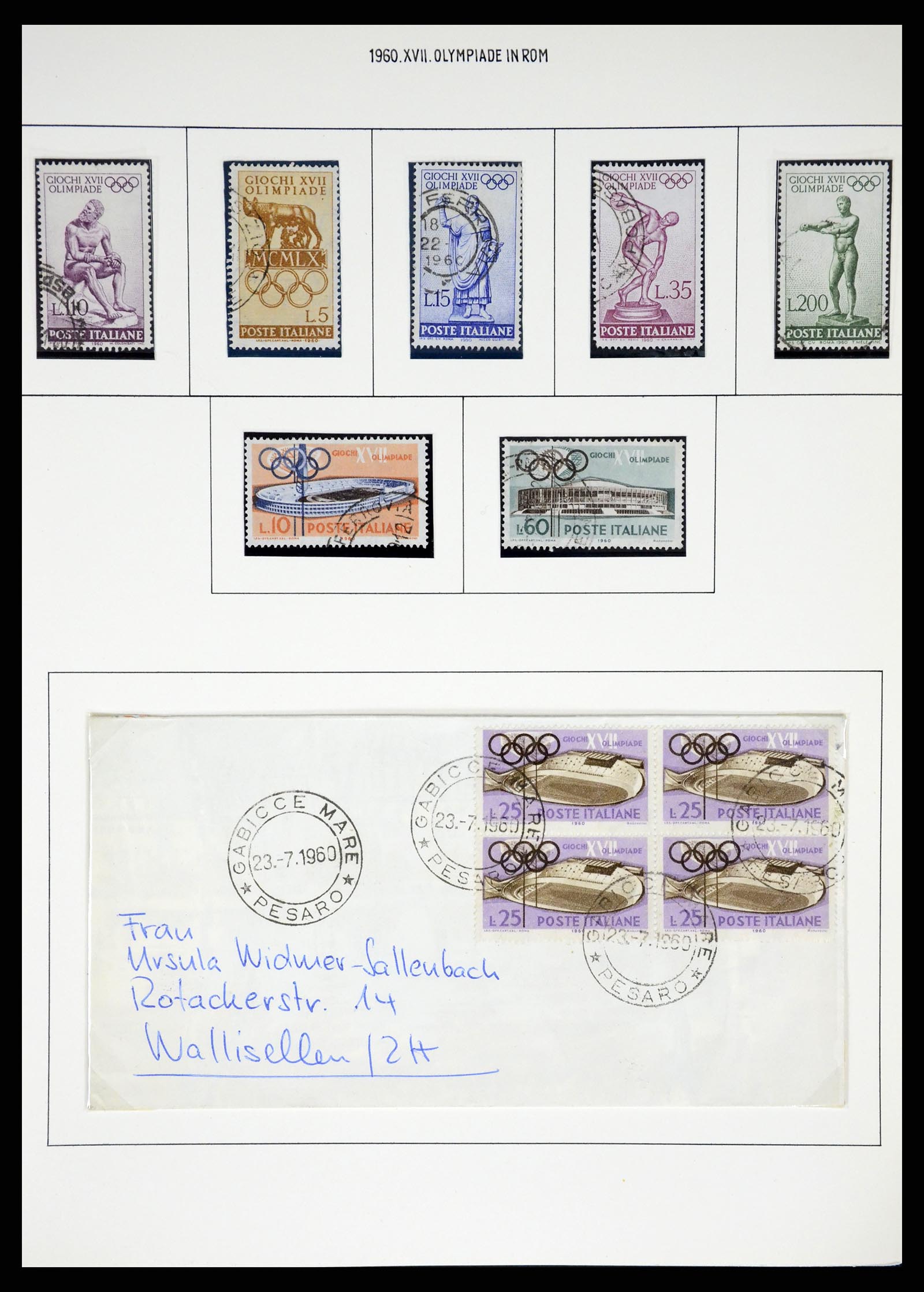 37110 425 - Postzegelverzameling 37110 Italië 1763(!)-1962.