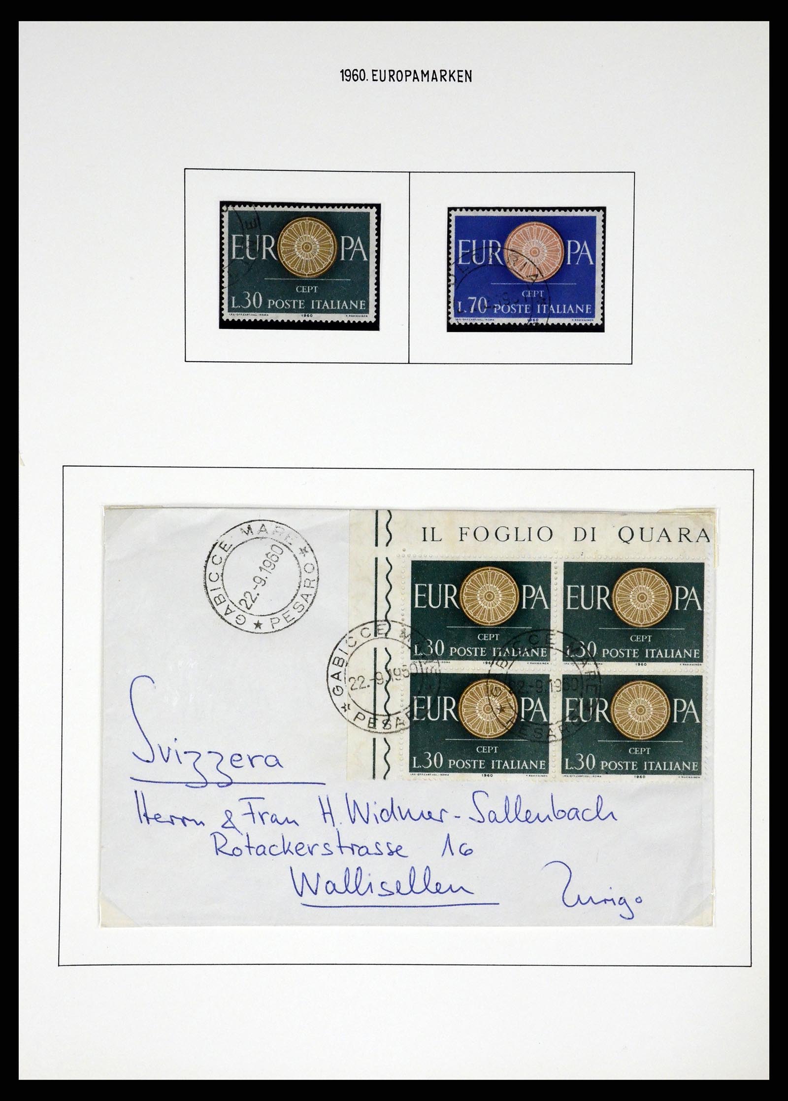 37110 429 - Postzegelverzameling 37110 Italië 1763(!)-1962.