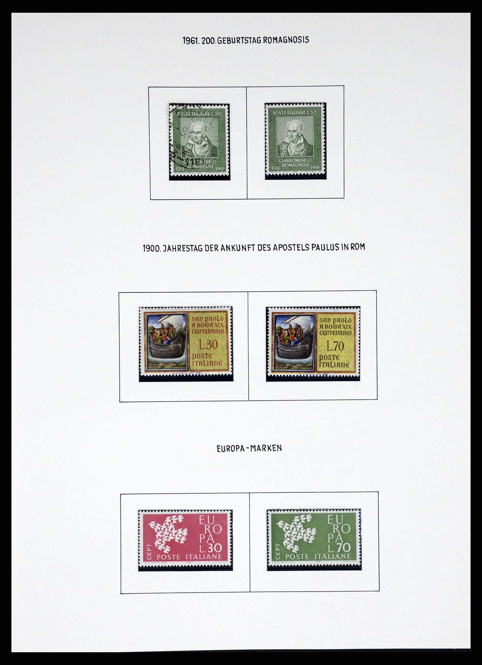 37110 440 - Postzegelverzameling 37110 Italië 1763(!)-1962.
