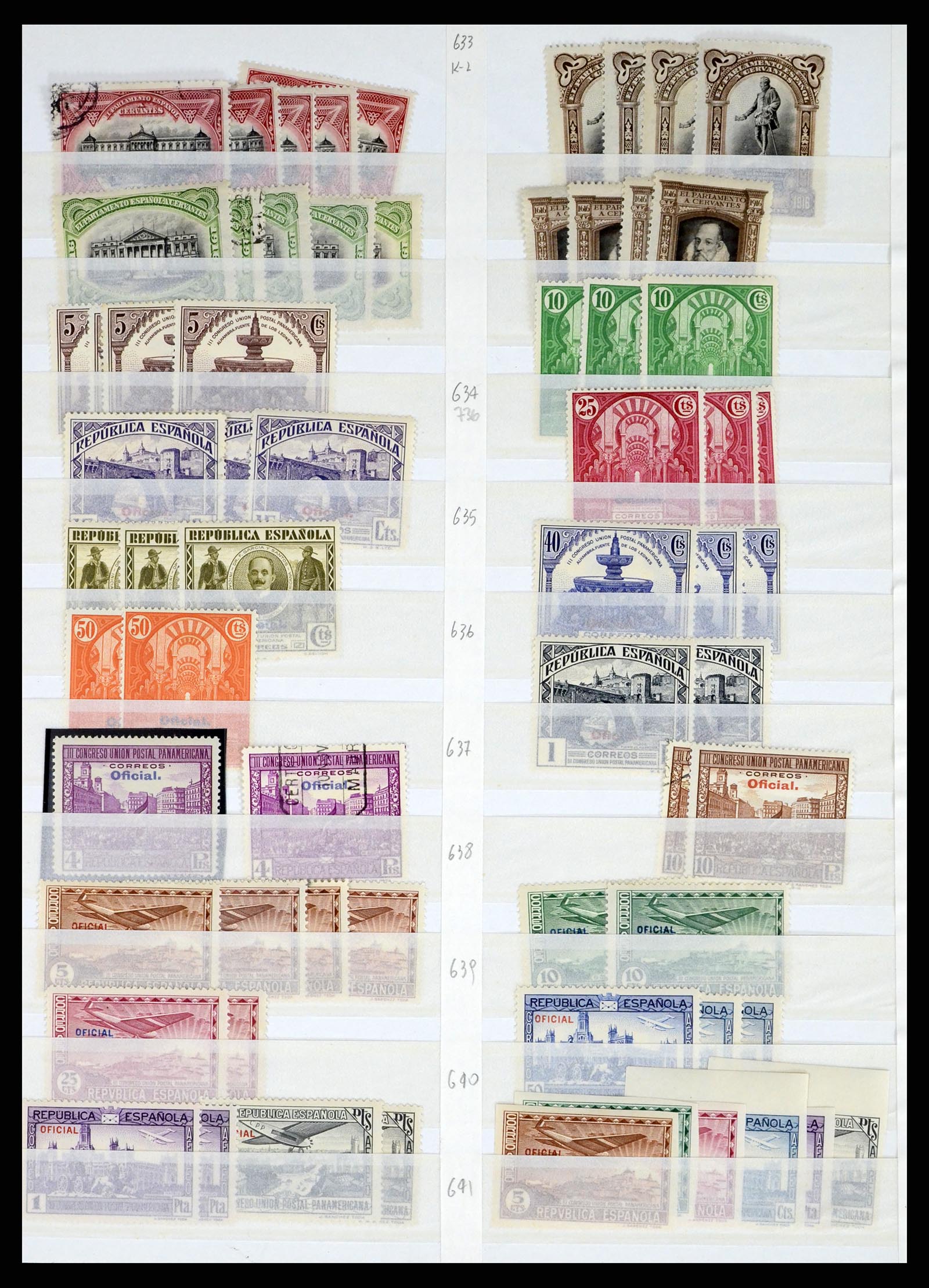 37124 071 - Postzegelverzameling 37124 Spanje 1850-2000.