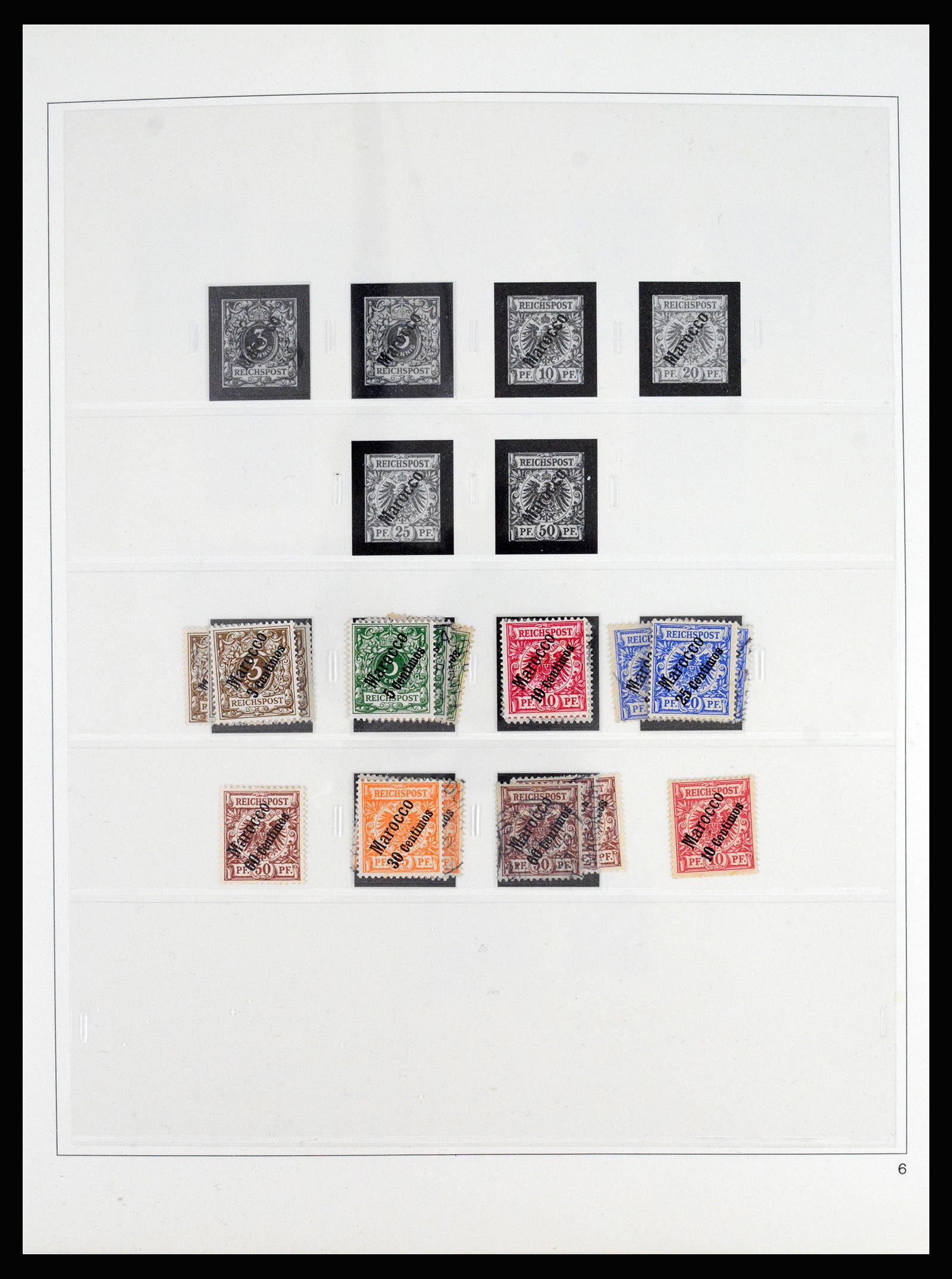 37130 009 - Postzegelverzameling 37130 Duitse koloniën 1884-1918.