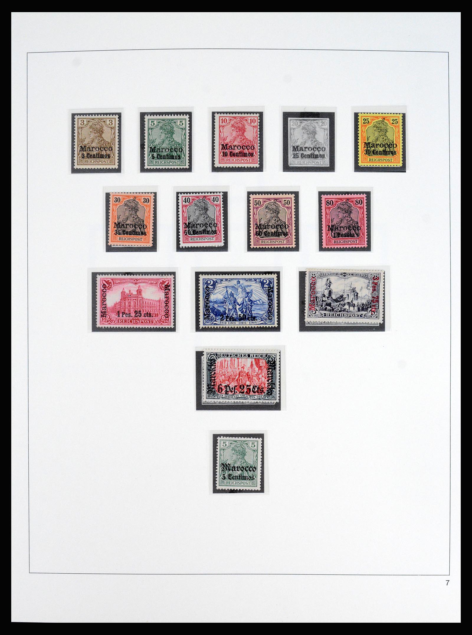 37130 012 - Postzegelverzameling 37130 Duitse koloniën 1884-1918.