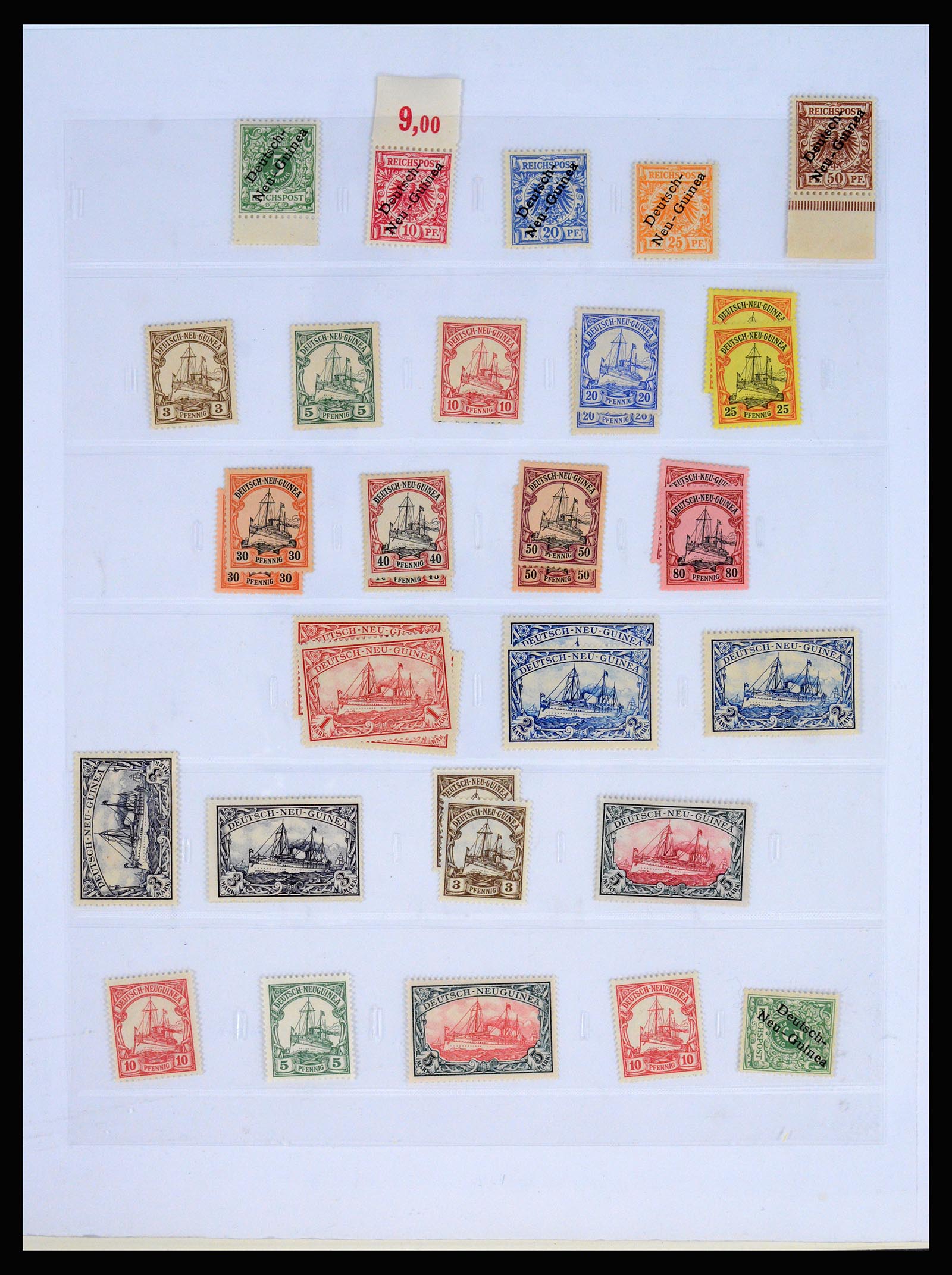 37130 029 - Postzegelverzameling 37130 Duitse koloniën 1884-1918.
