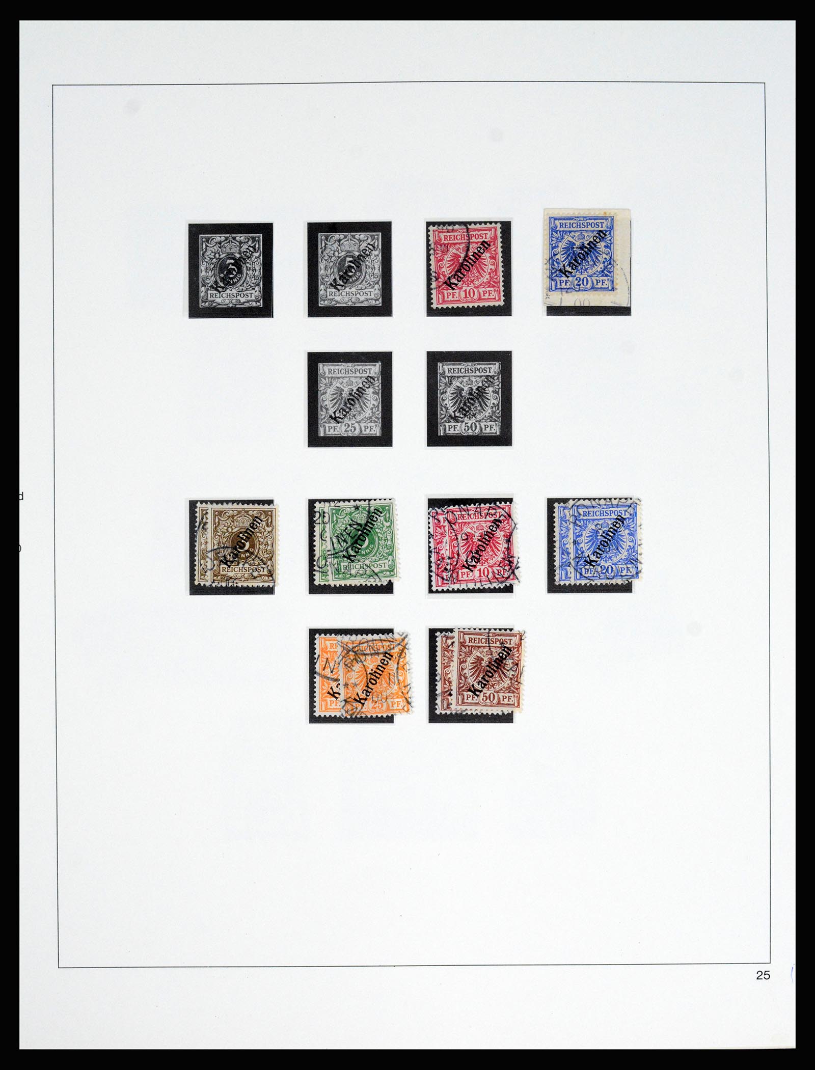 37130 048 - Postzegelverzameling 37130 Duitse koloniën 1884-1918.