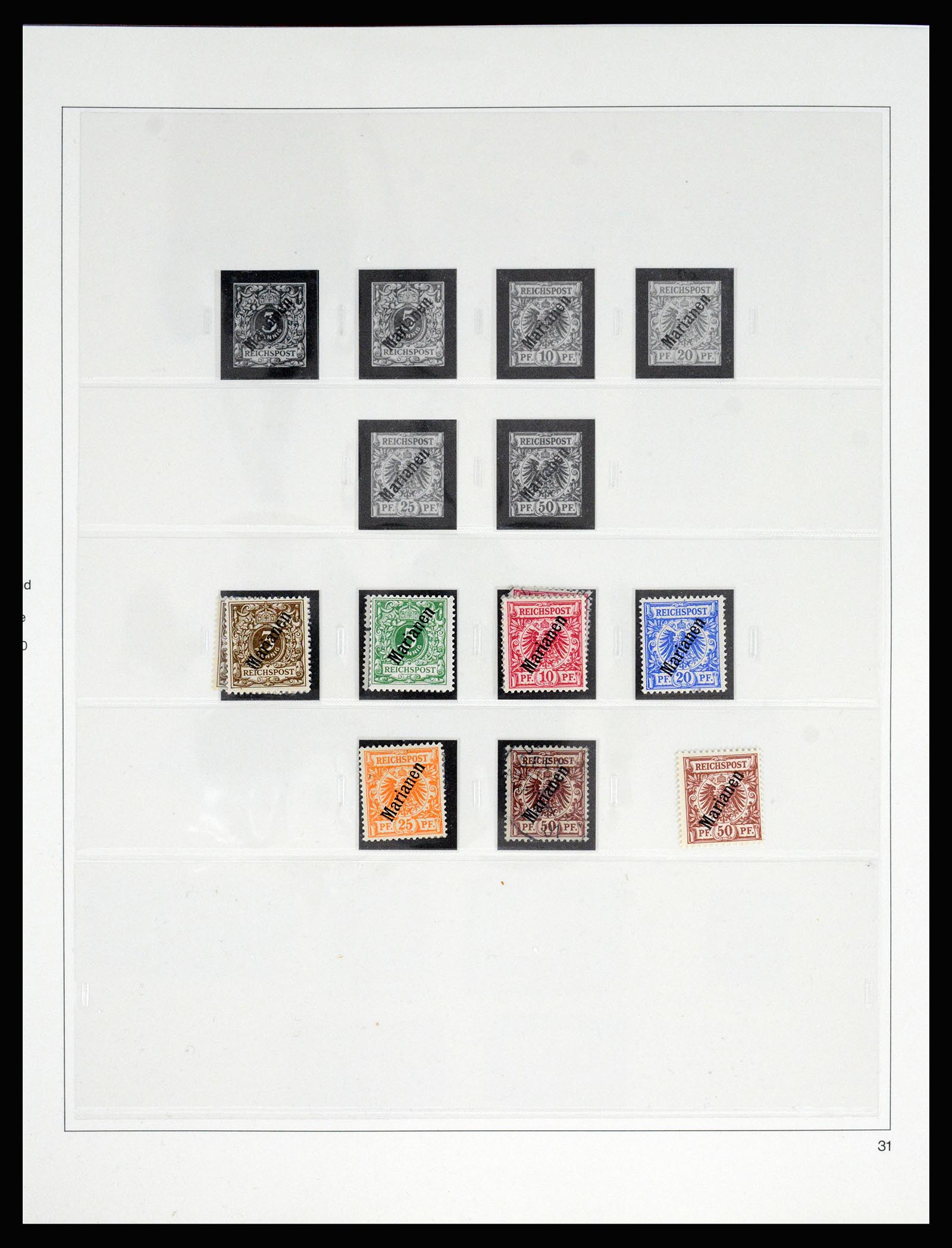 37130 058 - Postzegelverzameling 37130 Duitse koloniën 1884-1918.