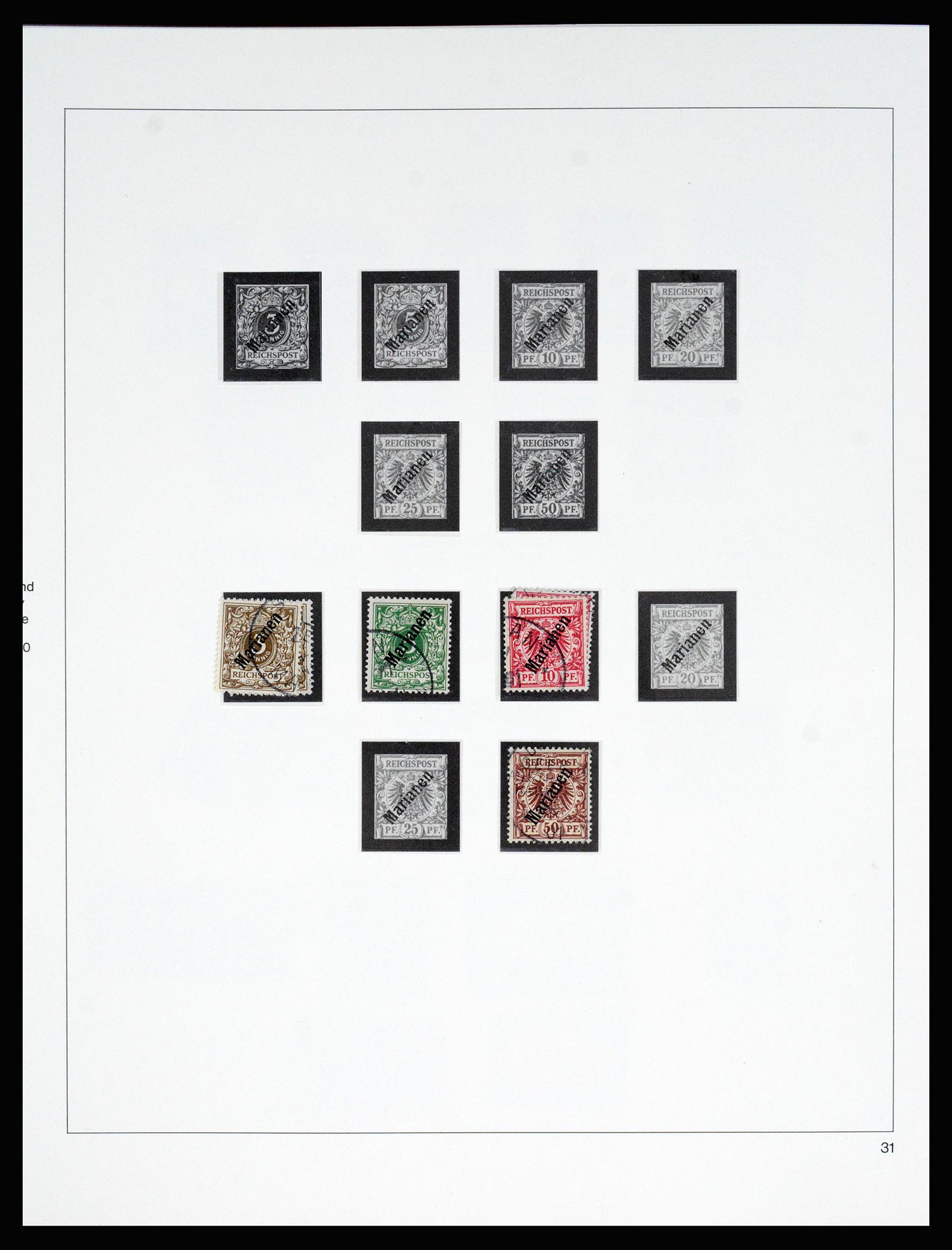 37130 059 - Postzegelverzameling 37130 Duitse koloniën 1884-1918.