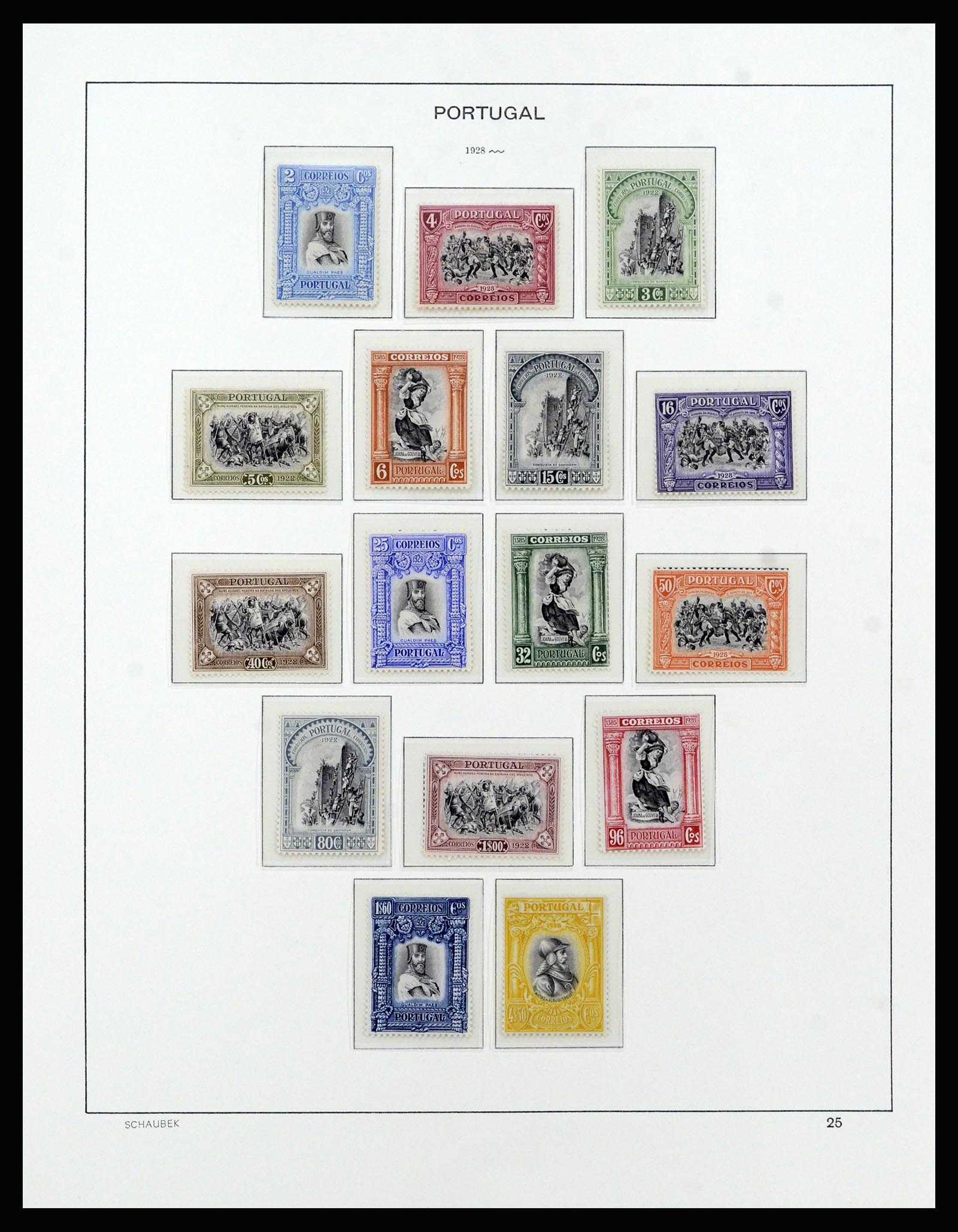 37137 044 - Stamp collection 37137 Portugal 1894-1944.