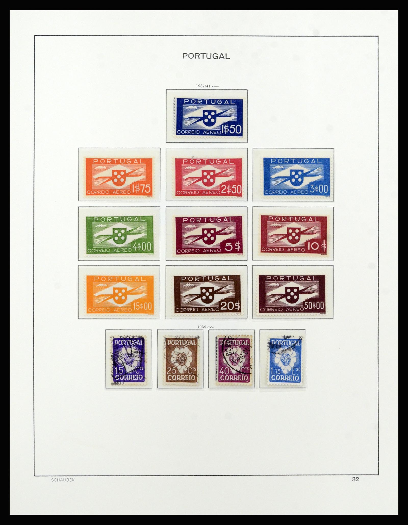 37137 055 - Stamp collection 37137 Portugal 1894-1944.