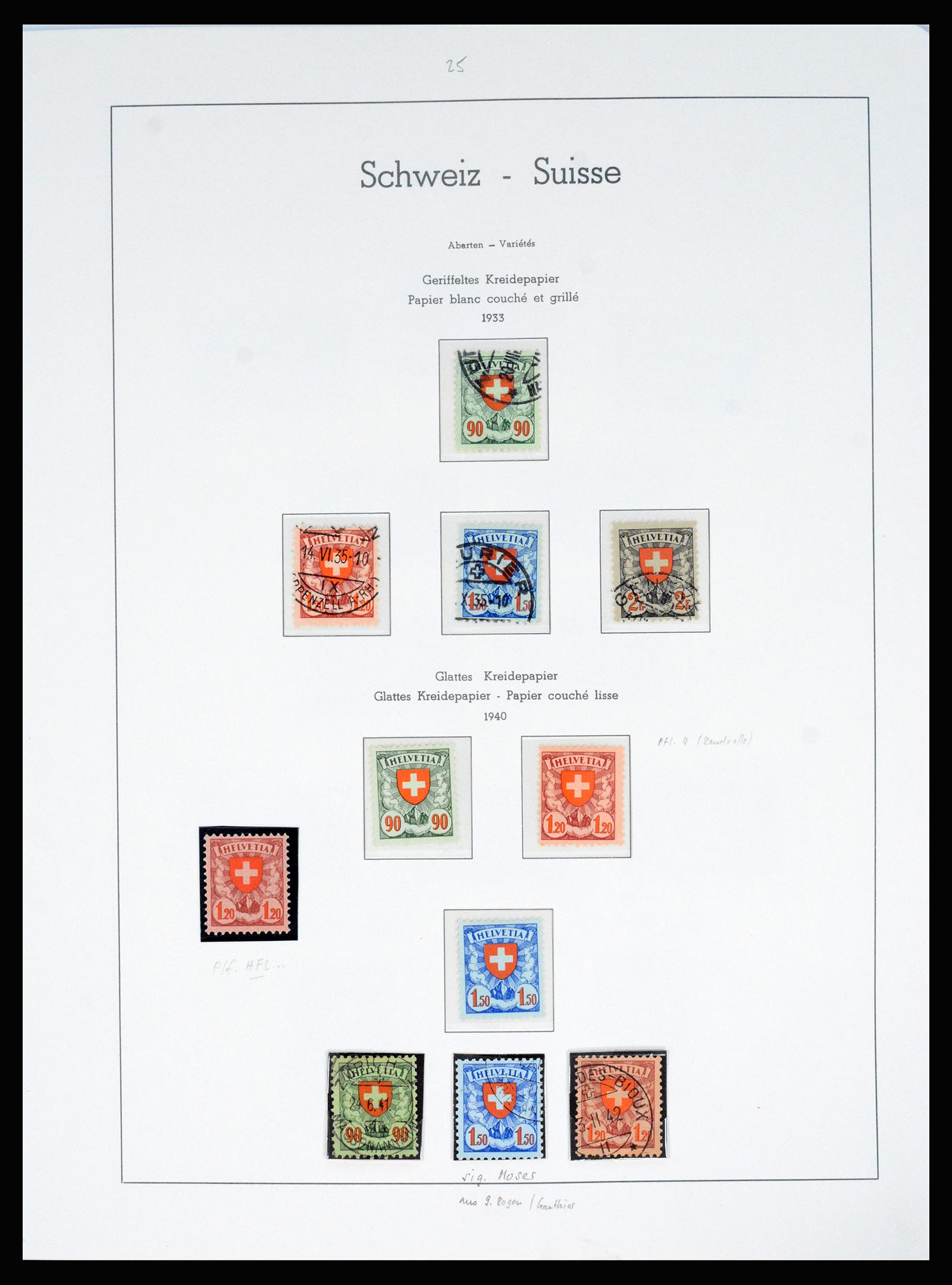 37155 021 - Postzegelverzameling 37155 Zwitserland 1862-2016.