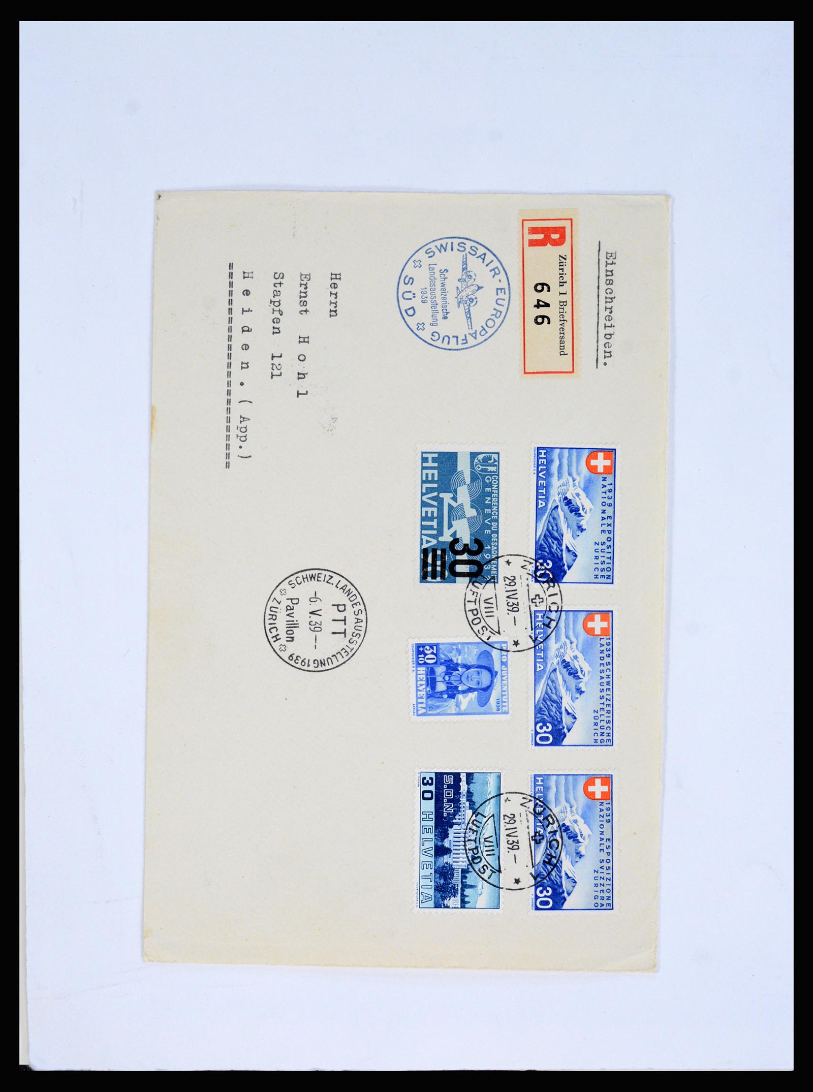 37155 027 - Postzegelverzameling 37155 Zwitserland 1862-2016.