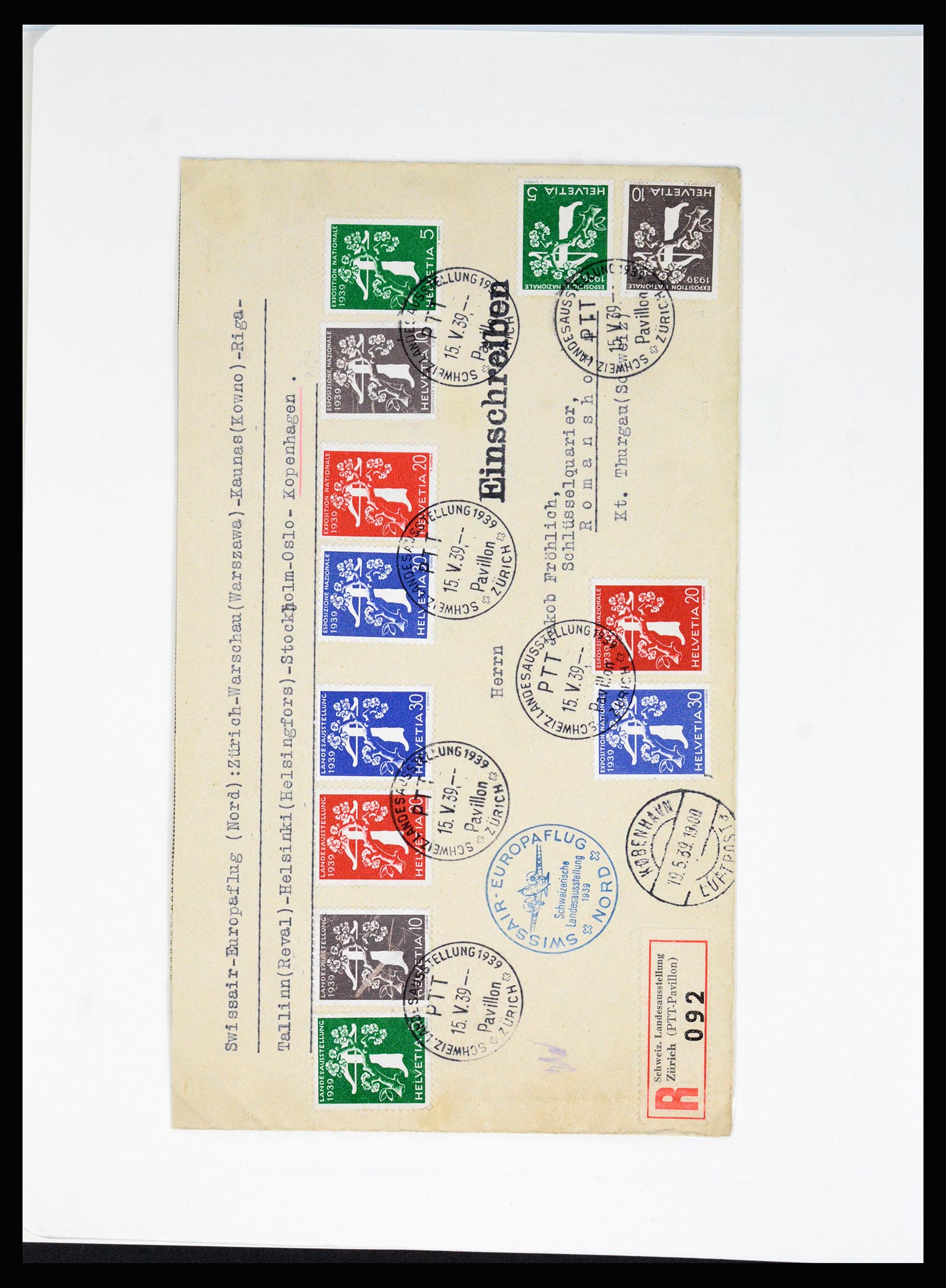 37155 034 - Postzegelverzameling 37155 Zwitserland 1862-2016.