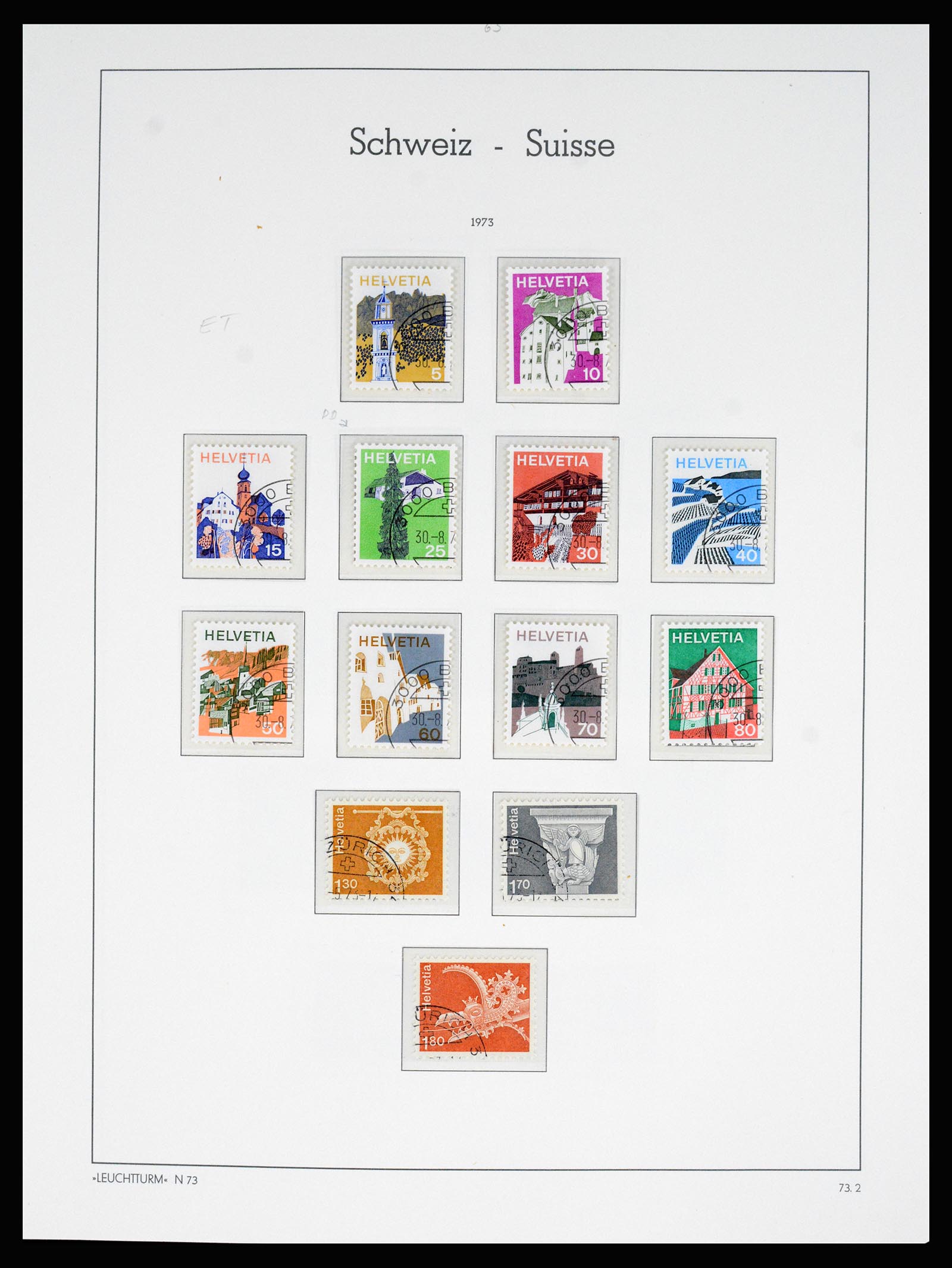 37155 067 - Postzegelverzameling 37155 Zwitserland 1862-2016.