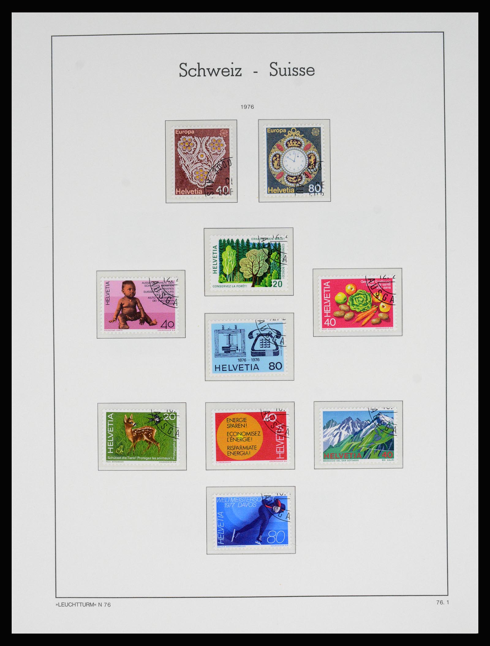 37155 072 - Postzegelverzameling 37155 Zwitserland 1862-2016.