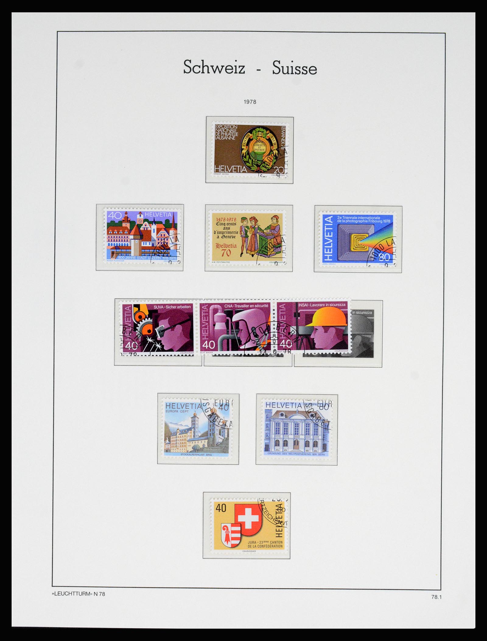 37155 076 - Postzegelverzameling 37155 Zwitserland 1862-2016.