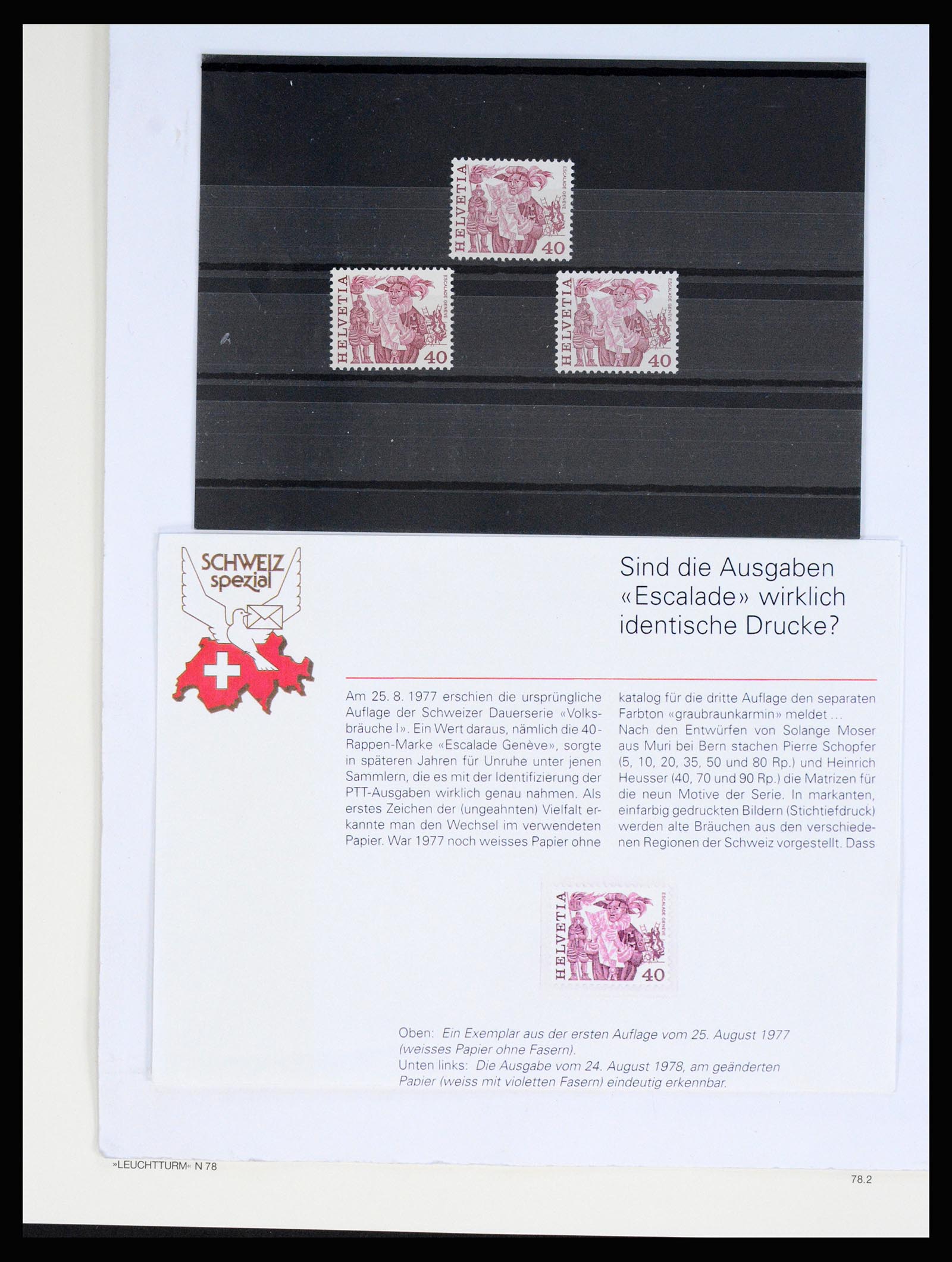 37155 077 - Postzegelverzameling 37155 Zwitserland 1862-2016.