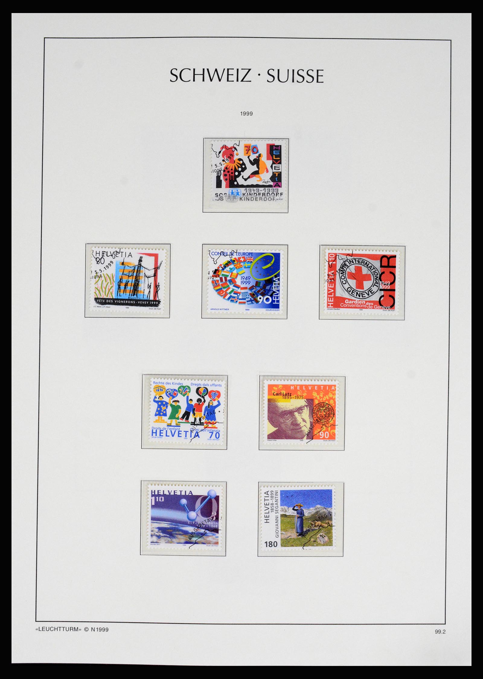 37155 122 - Postzegelverzameling 37155 Zwitserland 1862-2016.