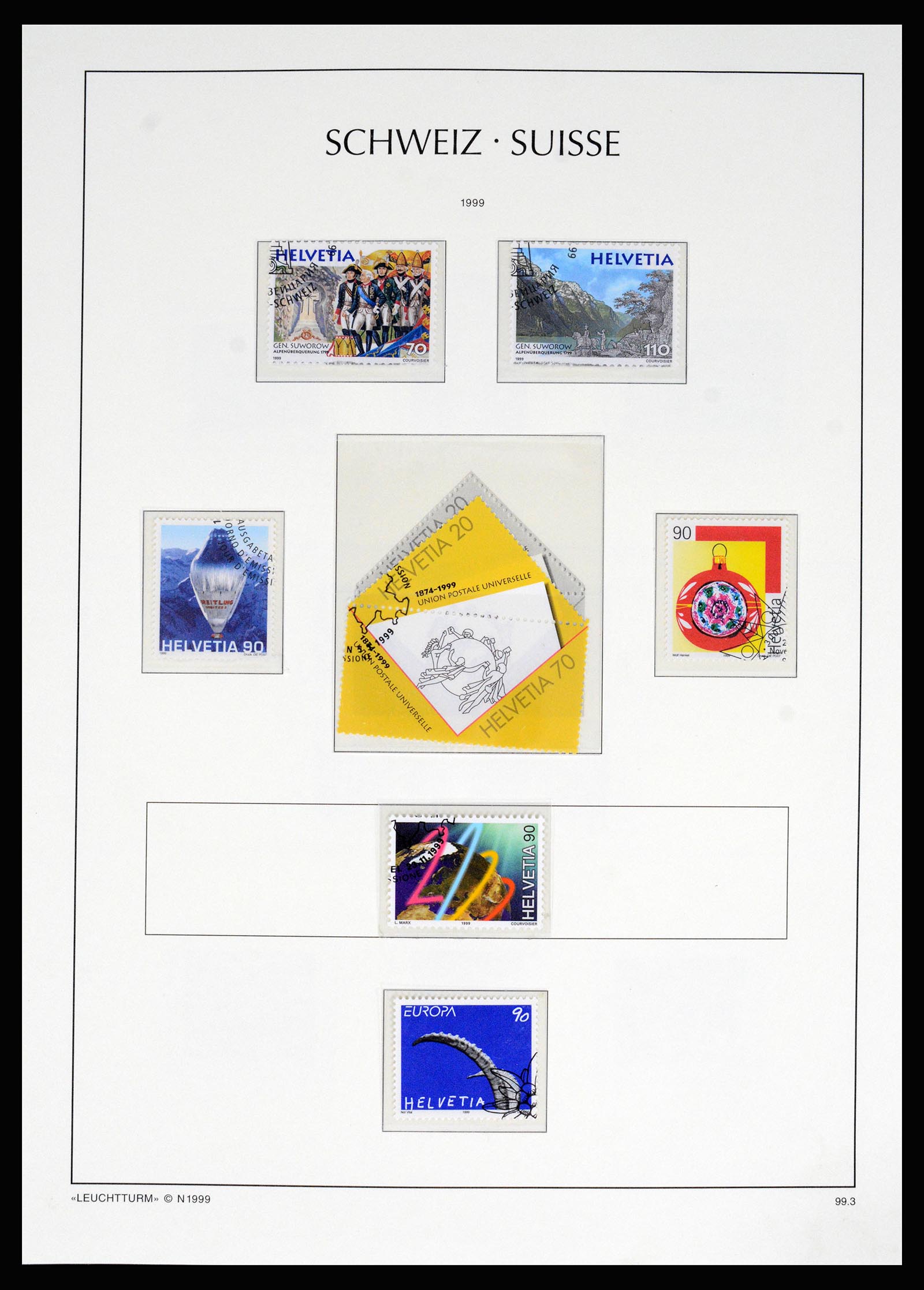 37155 123 - Postzegelverzameling 37155 Zwitserland 1862-2016.