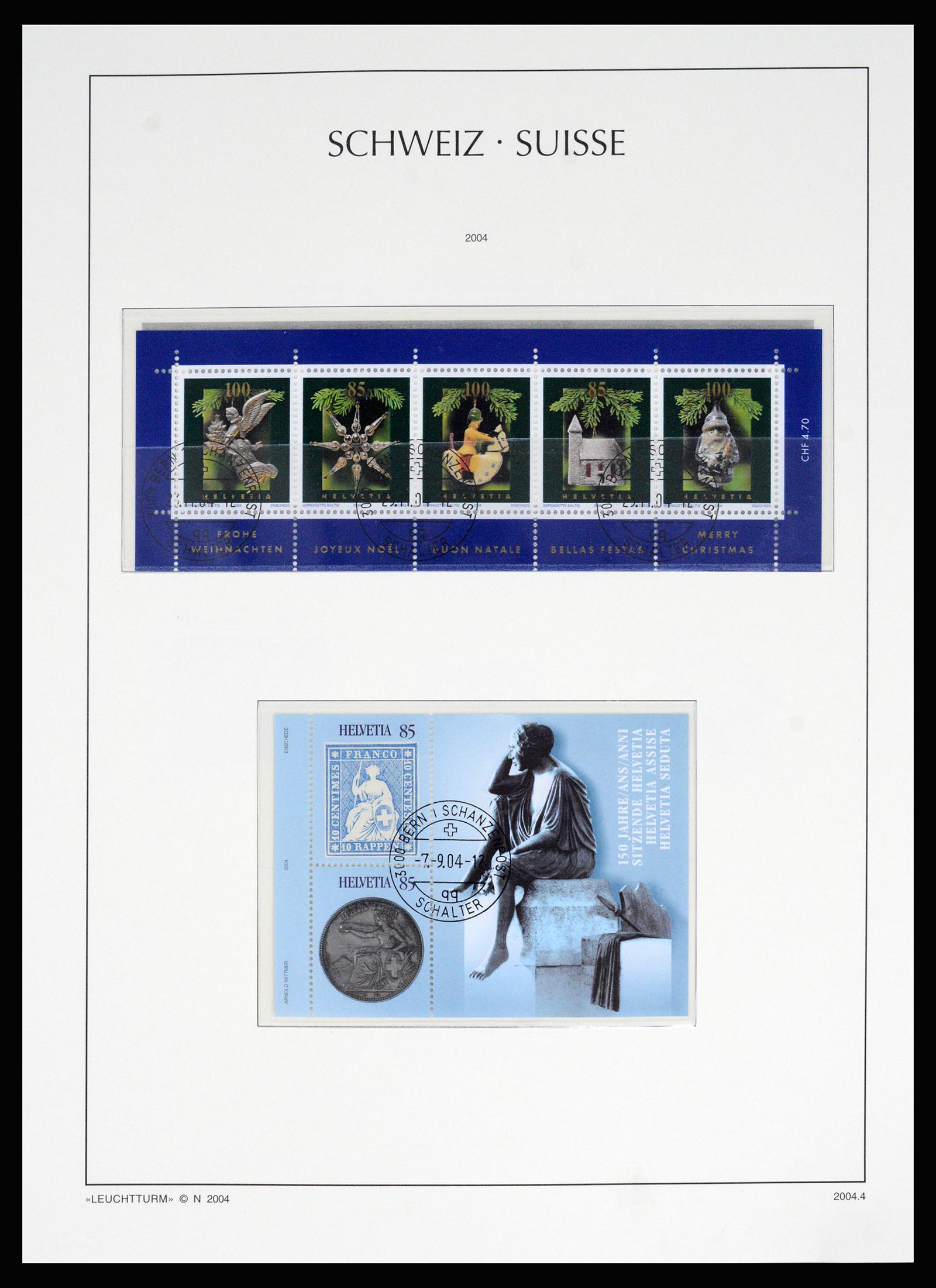 37155 142 - Postzegelverzameling 37155 Zwitserland 1862-2016.