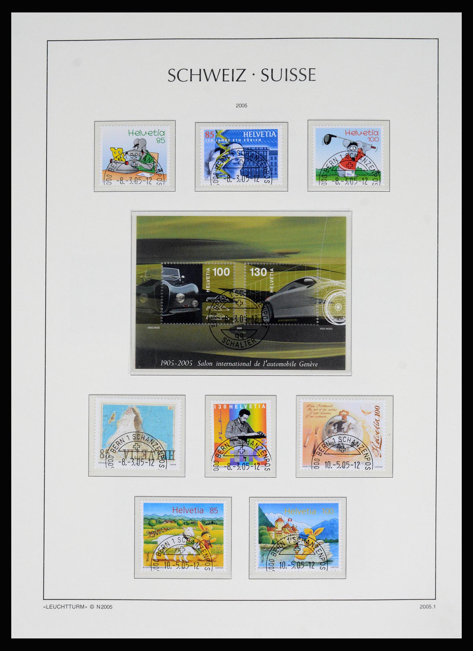 37155 144 - Postzegelverzameling 37155 Zwitserland 1862-2016.