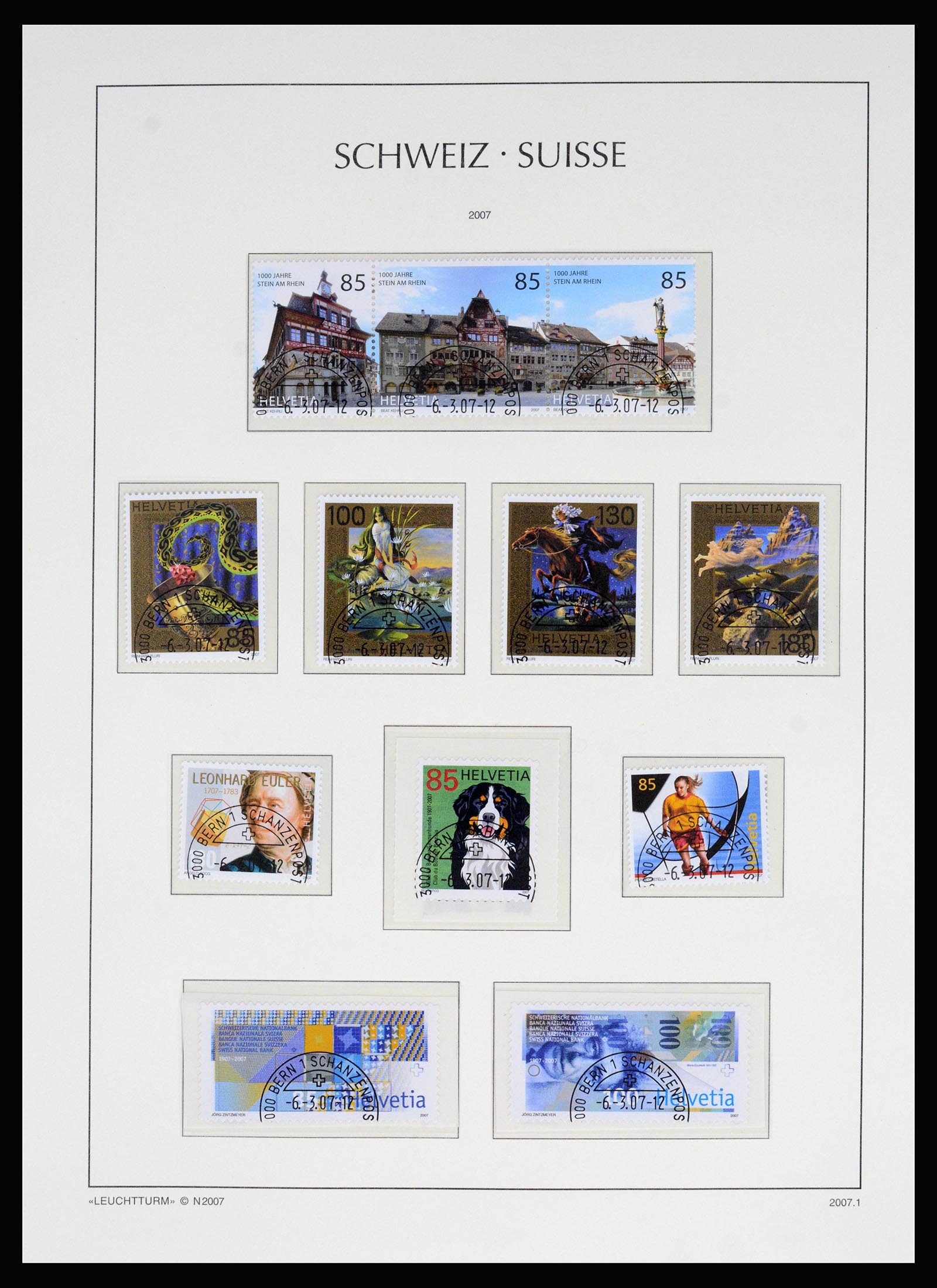 37155 152 - Postzegelverzameling 37155 Zwitserland 1862-2016.