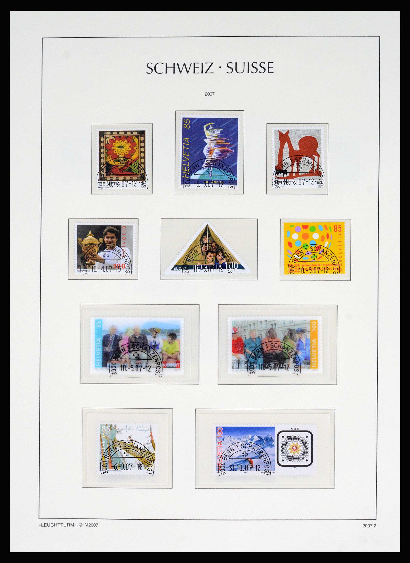 37155 153 - Postzegelverzameling 37155 Zwitserland 1862-2016.