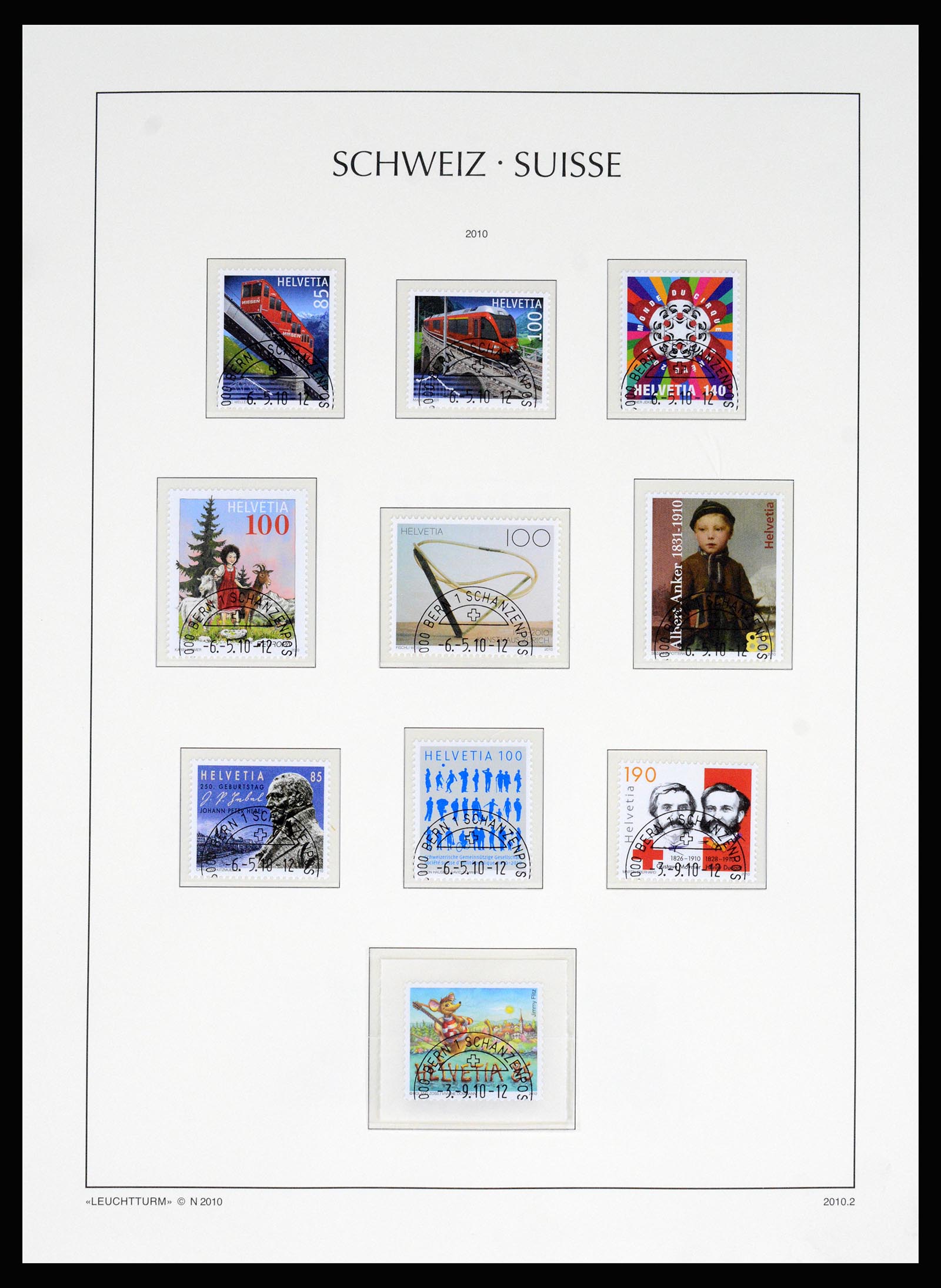 37155 165 - Postzegelverzameling 37155 Zwitserland 1862-2016.